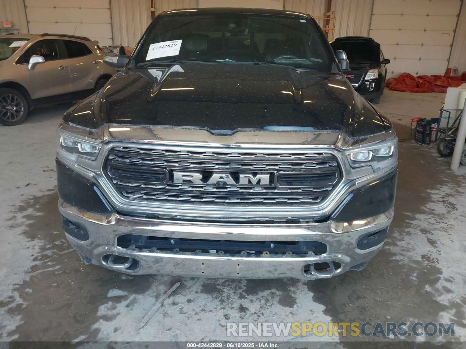 6 Photograph of a damaged car 1C6SRFHT7MN830717 RAM 1500 2021
