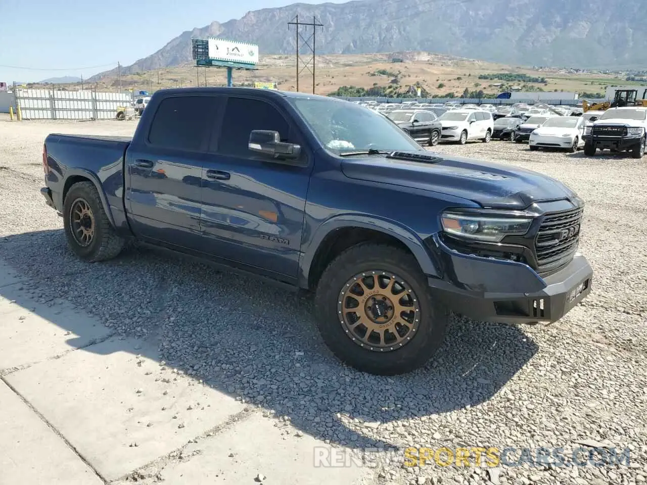 4 Photograph of a damaged car 1C6SRFHT8MN535156 RAM 1500 2021