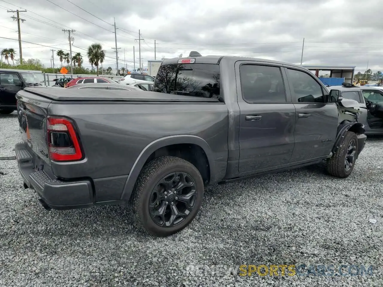 3 Photograph of a damaged car 1C6SRFHT9MN552032 RAM 1500 2021