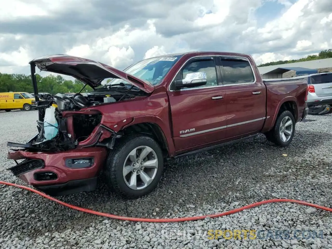 1 Фотография поврежденного автомобиля 1C6SRFHT9MN633502 RAM 1500 2021