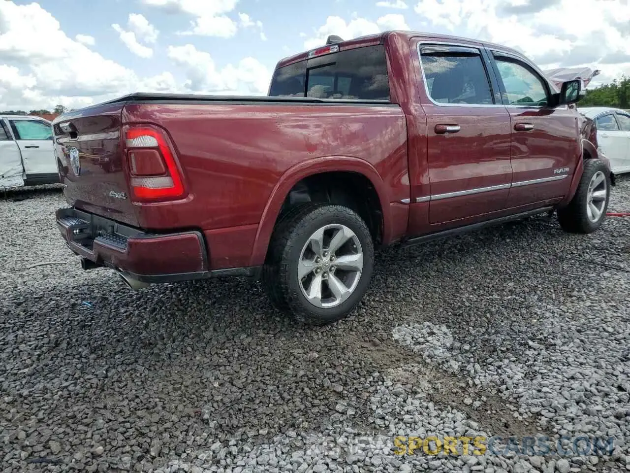 3 Фотография поврежденного автомобиля 1C6SRFHT9MN633502 RAM 1500 2021
