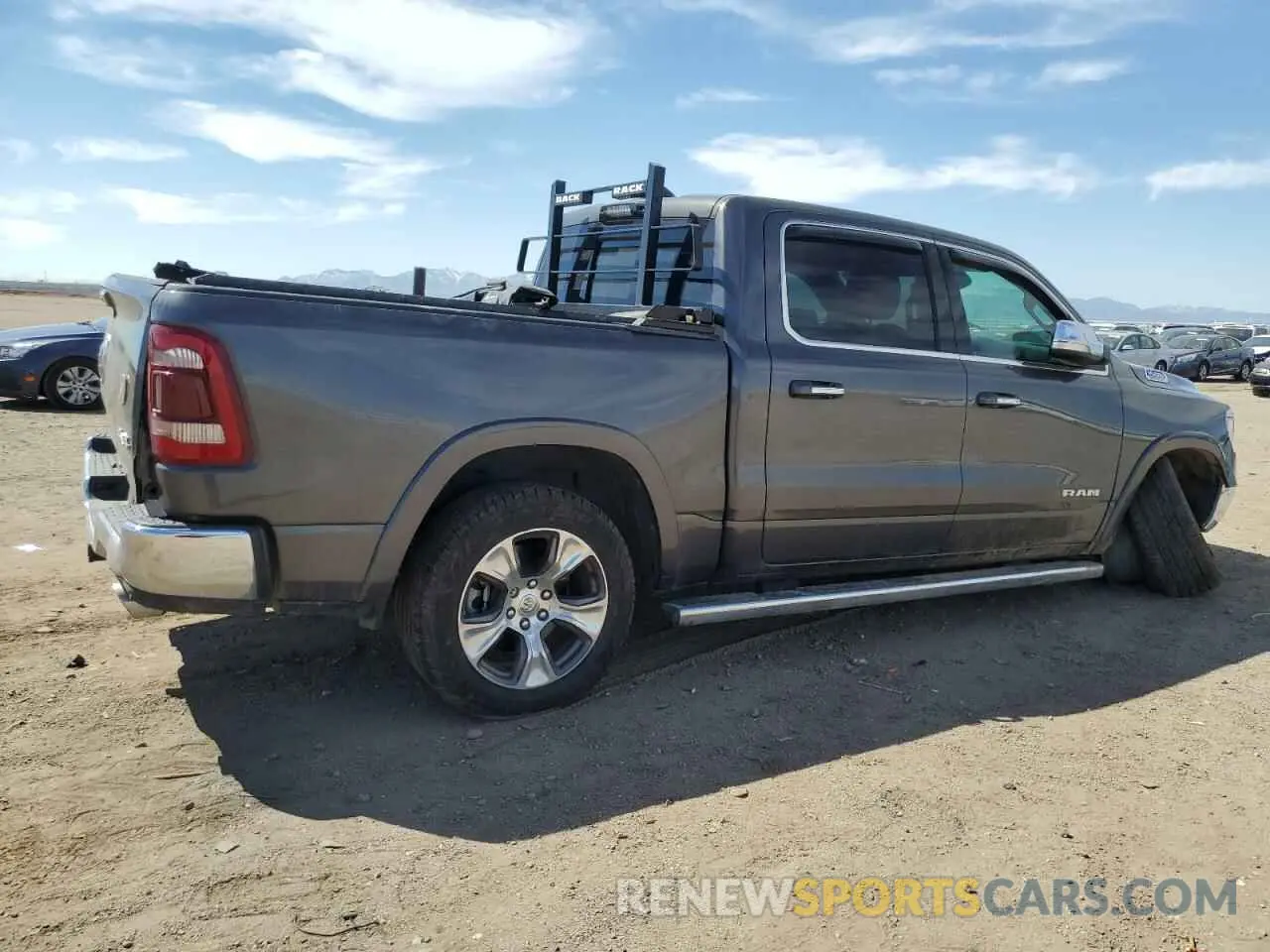 3 Photograph of a damaged car 1C6SRFJM0MN836037 RAM 1500 2021