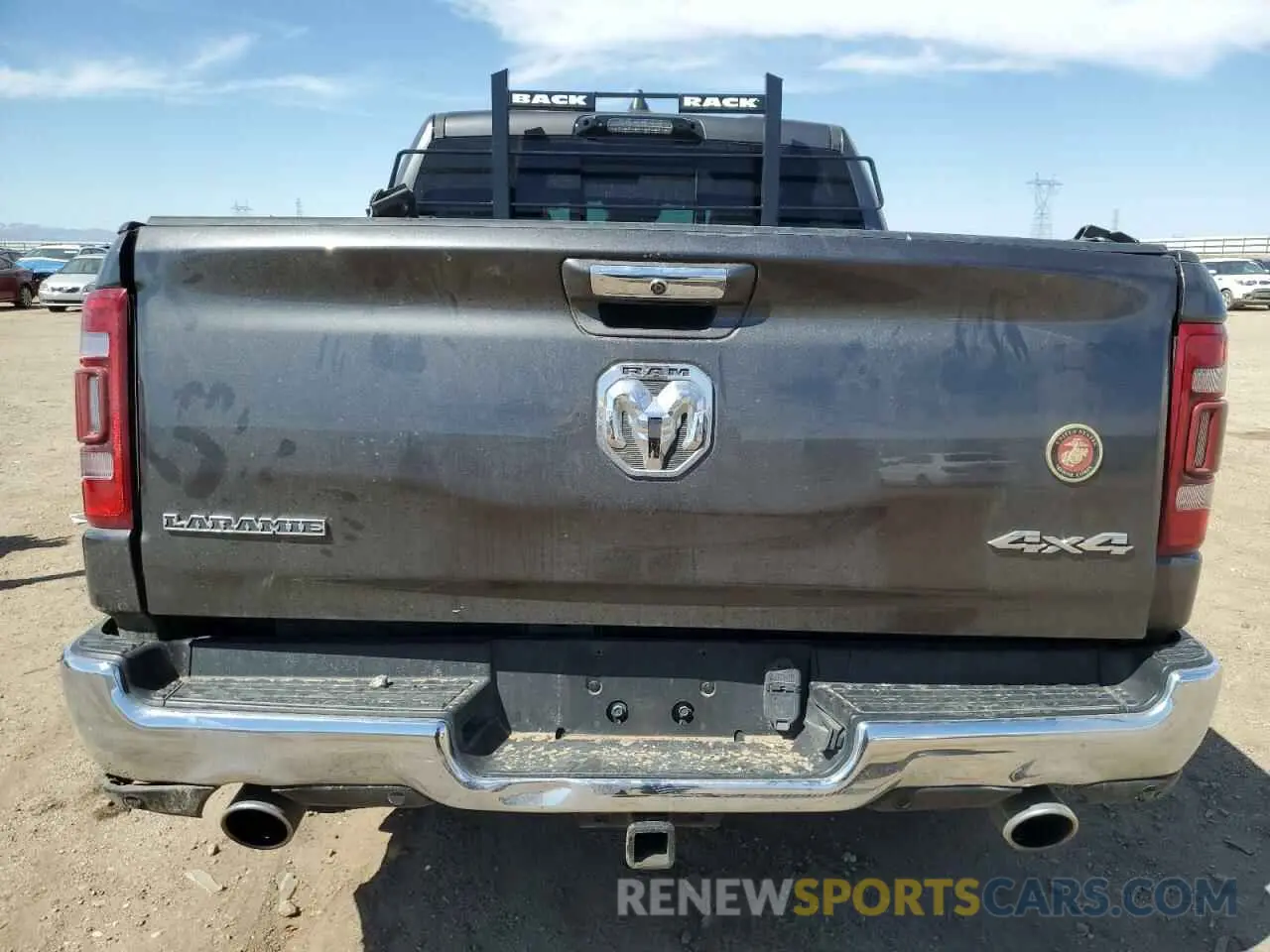 6 Photograph of a damaged car 1C6SRFJM0MN836037 RAM 1500 2021