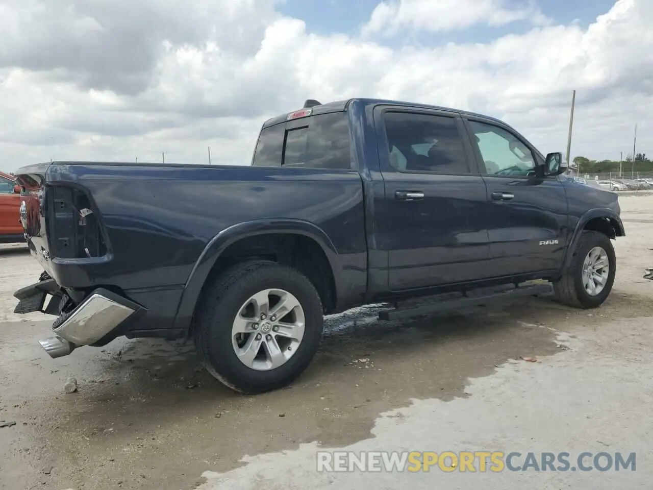 3 Photograph of a damaged car 1C6SRFJT1MN714830 RAM 1500 2021