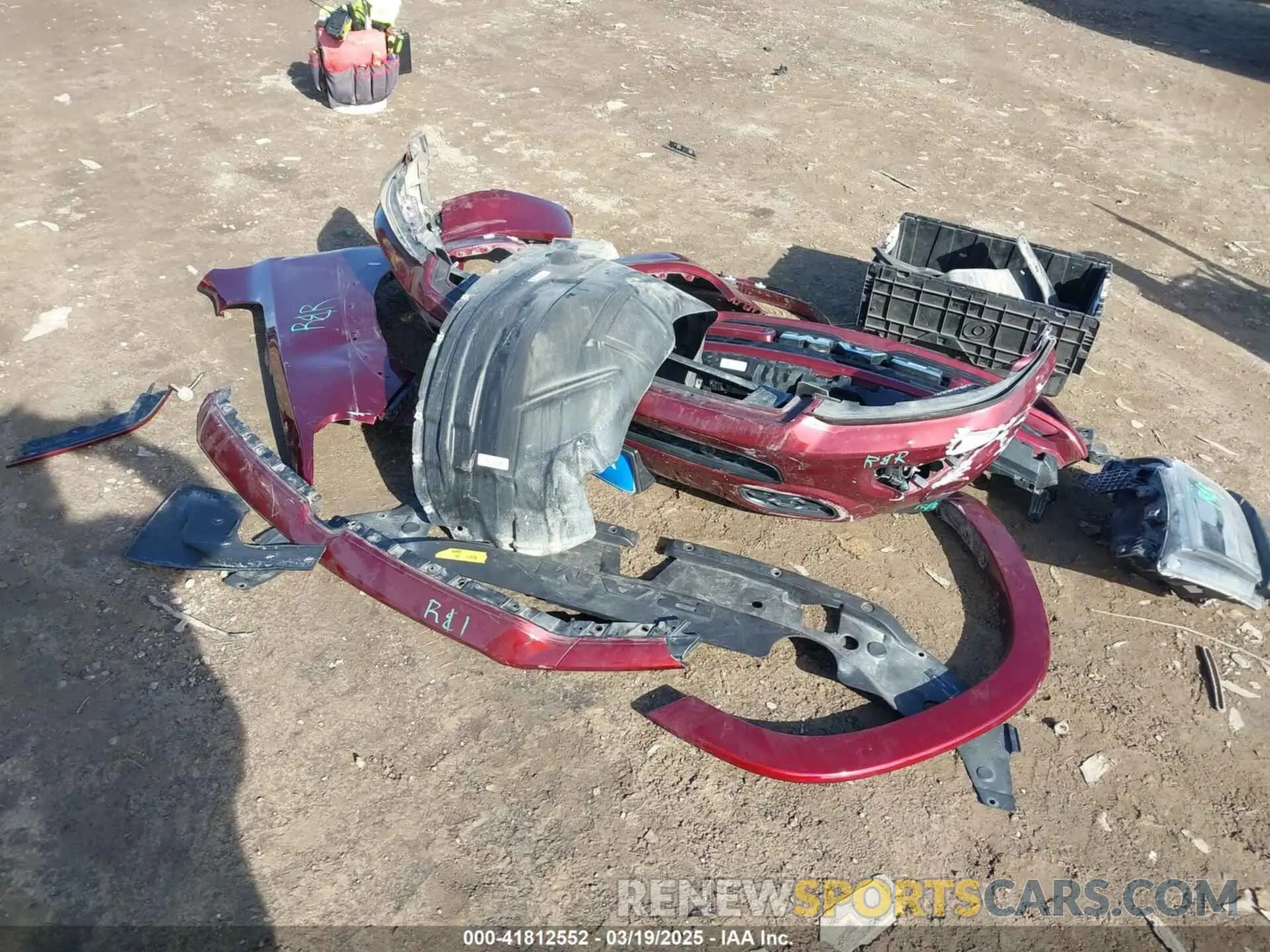 12 Photograph of a damaged car 1C6SRFJT2MN525409 RAM 1500 2021