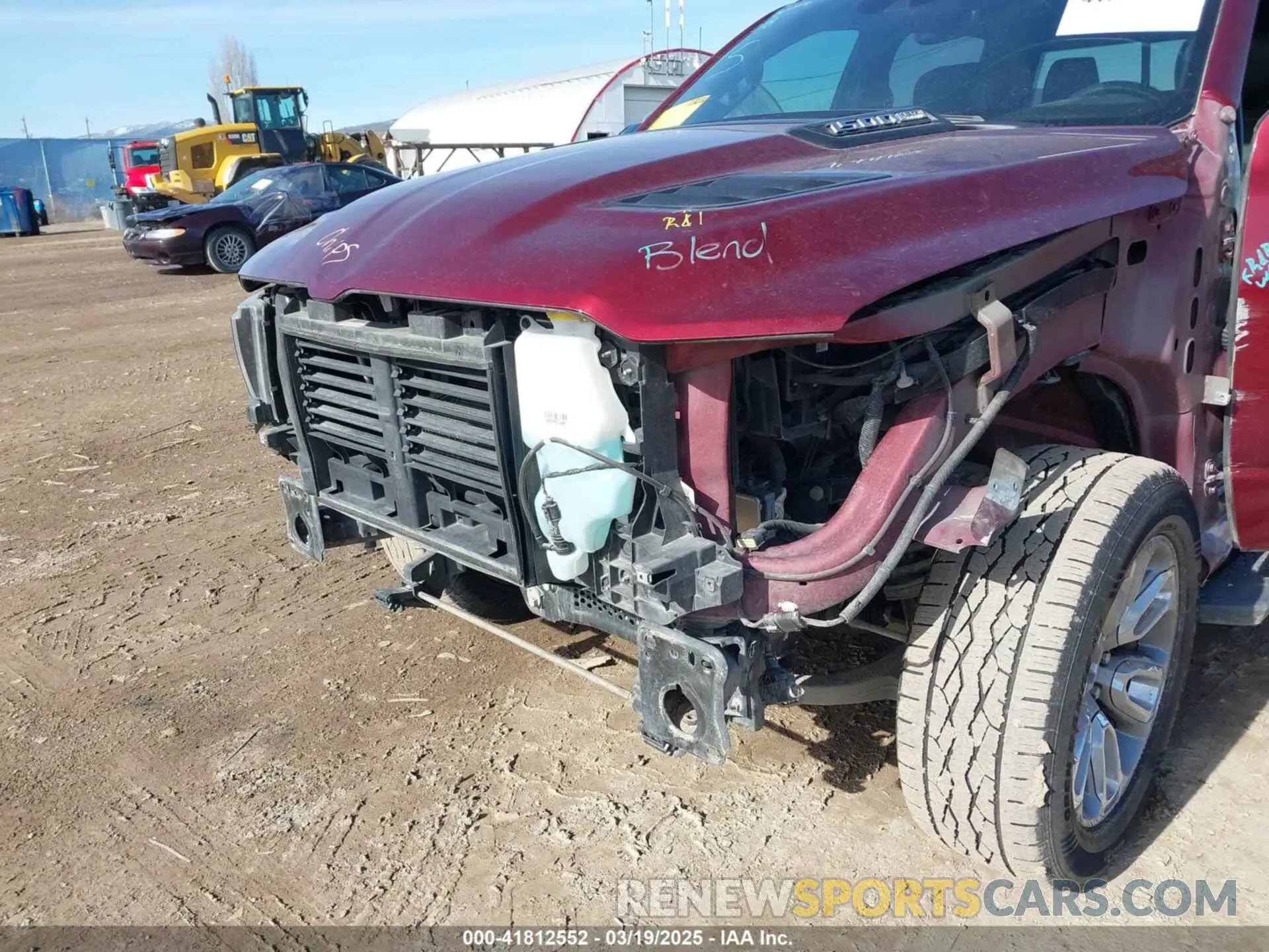 6 Photograph of a damaged car 1C6SRFJT2MN525409 RAM 1500 2021