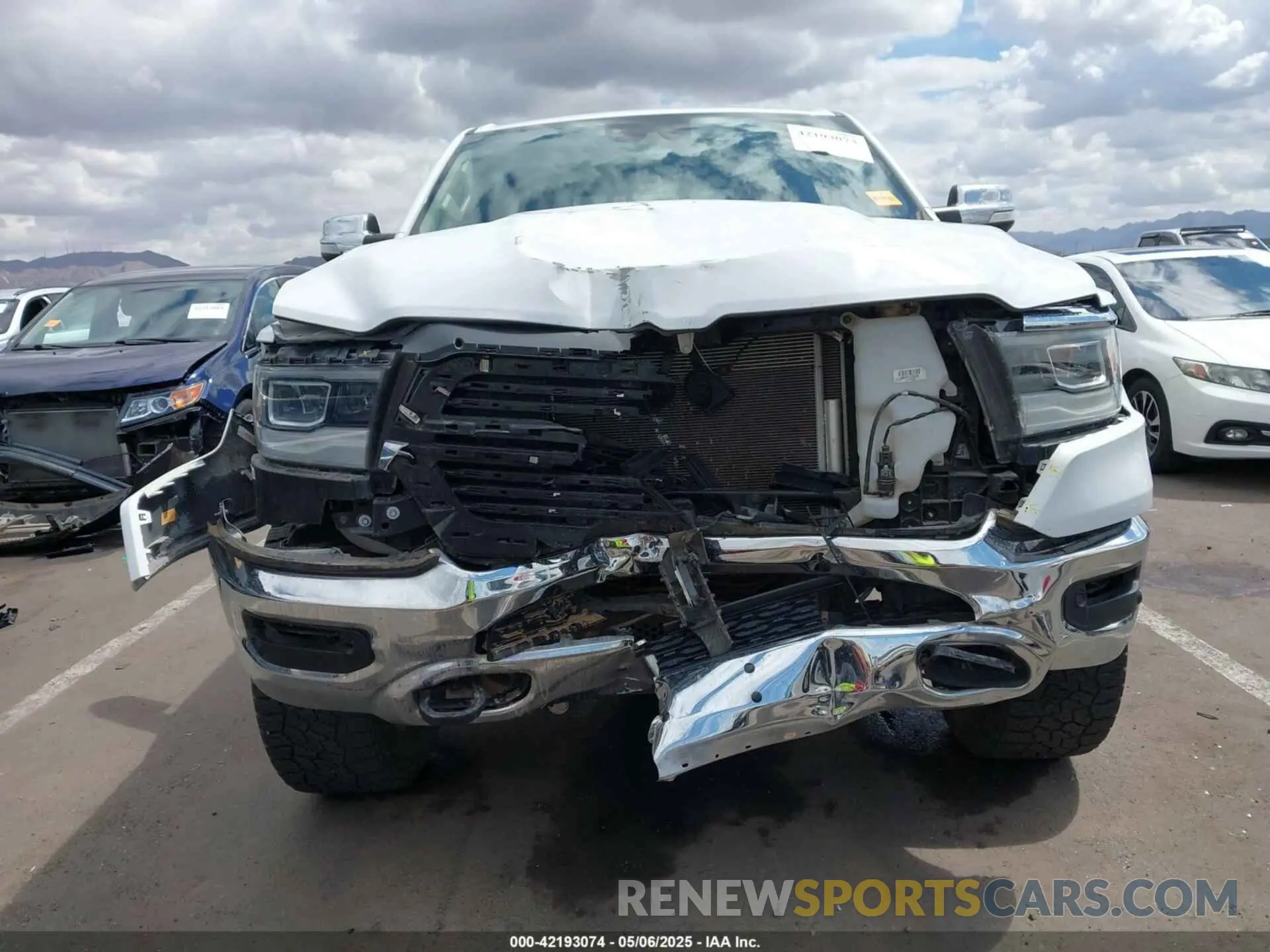 12 Photograph of a damaged car 1C6SRFJT2MN682437 RAM 1500 2021