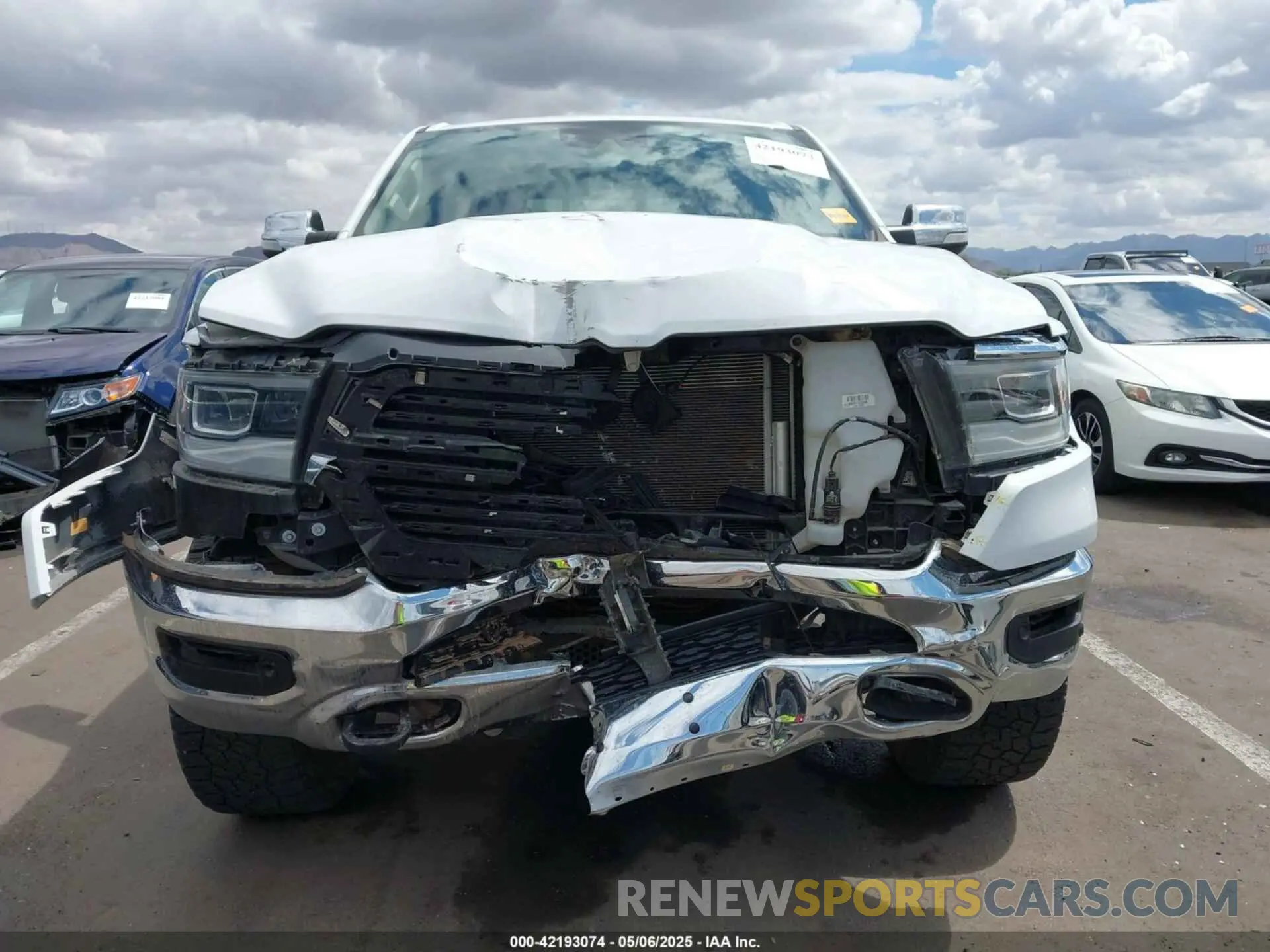 6 Photograph of a damaged car 1C6SRFJT2MN682437 RAM 1500 2021