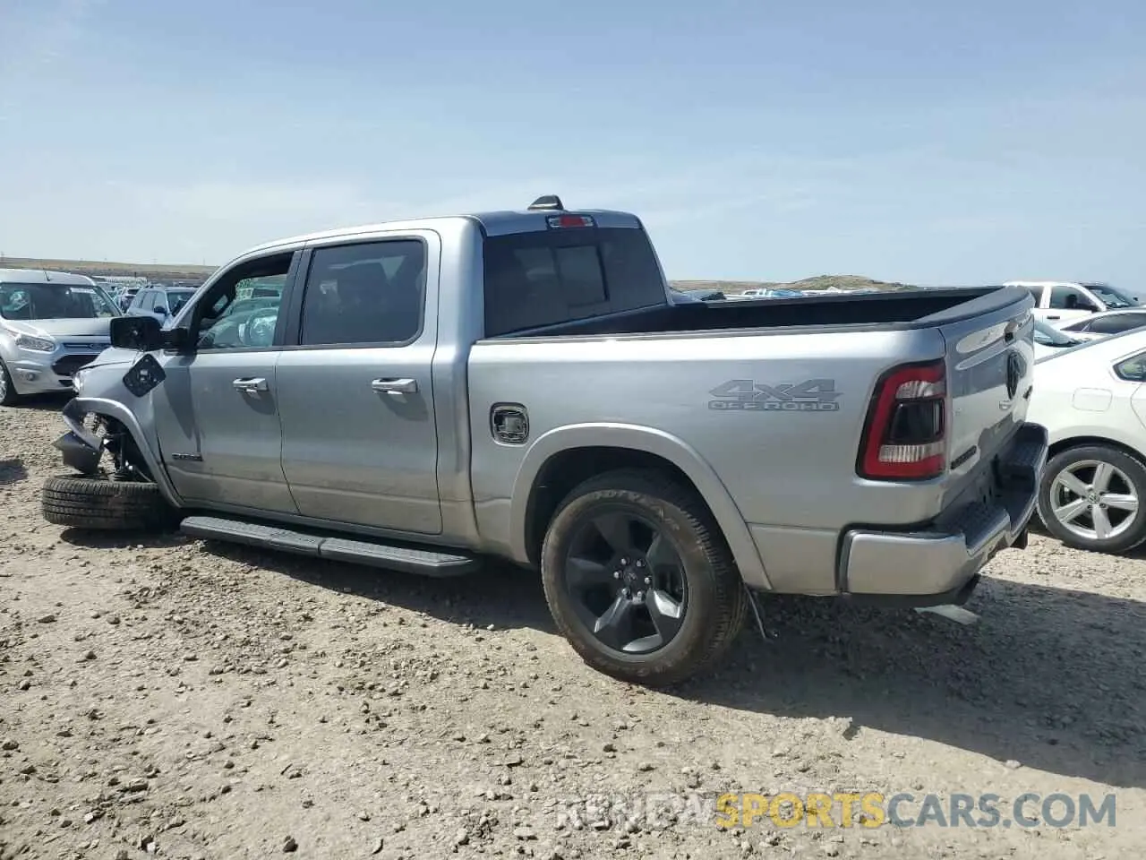 2 Photograph of a damaged car 1C6SRFJT4MN627861 RAM 1500 2021