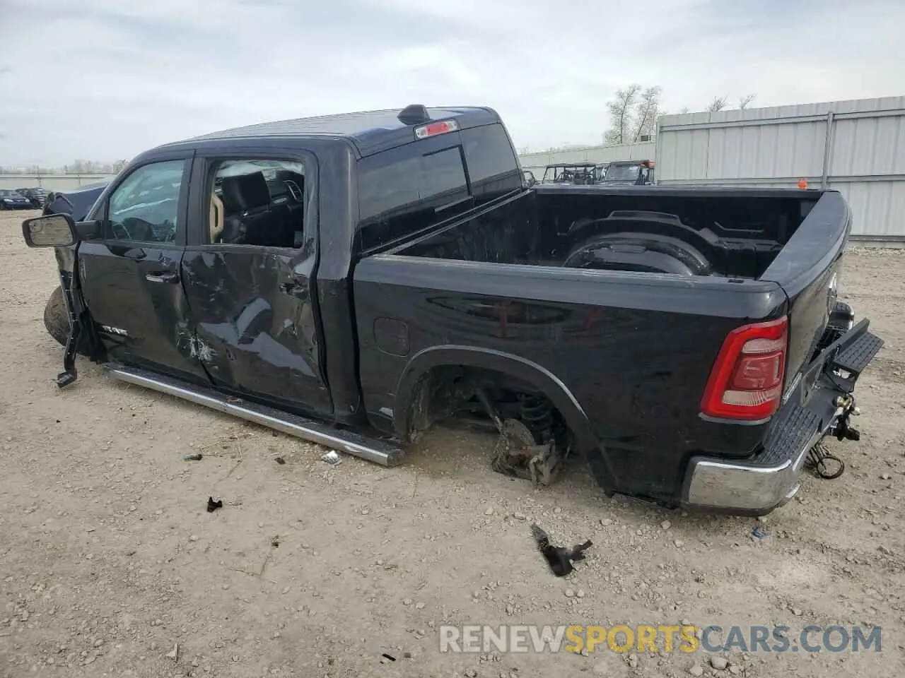 2 Photograph of a damaged car 1C6SRFJT5MN560817 RAM 1500 2021