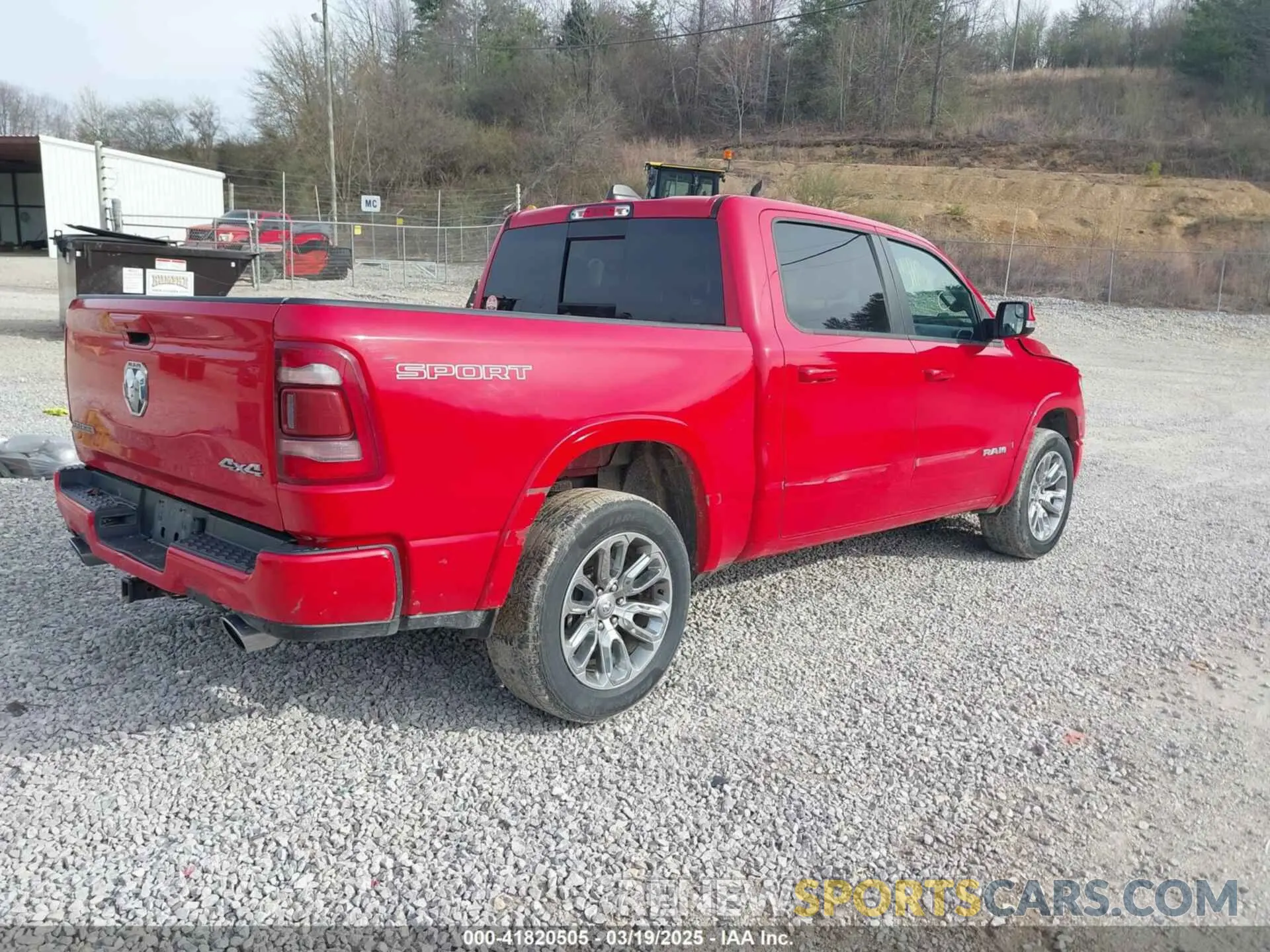 4 Photograph of a damaged car 1C6SRFJT5MN716600 RAM 1500 2021