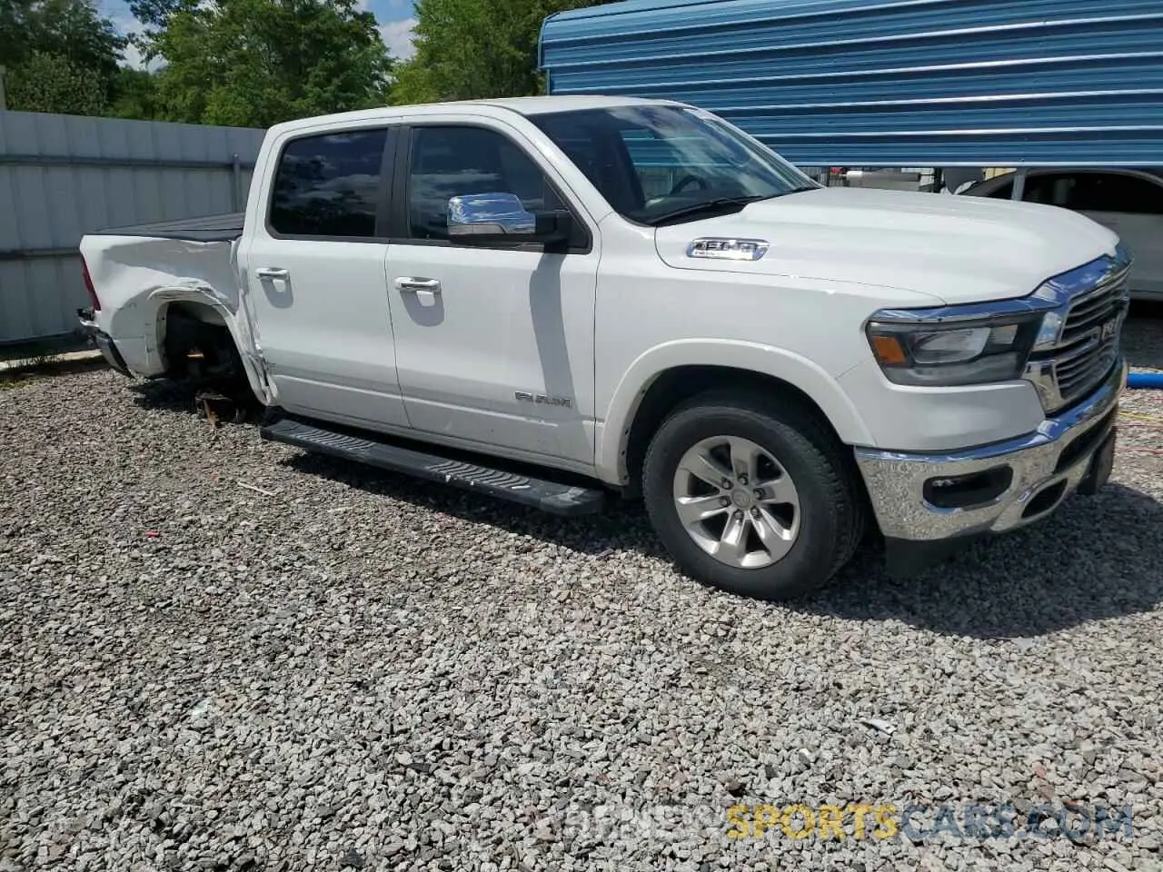 4 Фотография поврежденного автомобиля 1C6SRFJT5MN751315 RAM 1500 2021