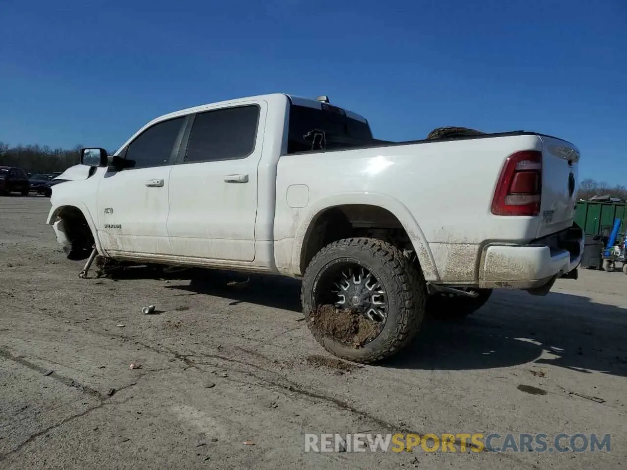 2 Photograph of a damaged car 1C6SRFJT8MN516777 RAM 1500 2021