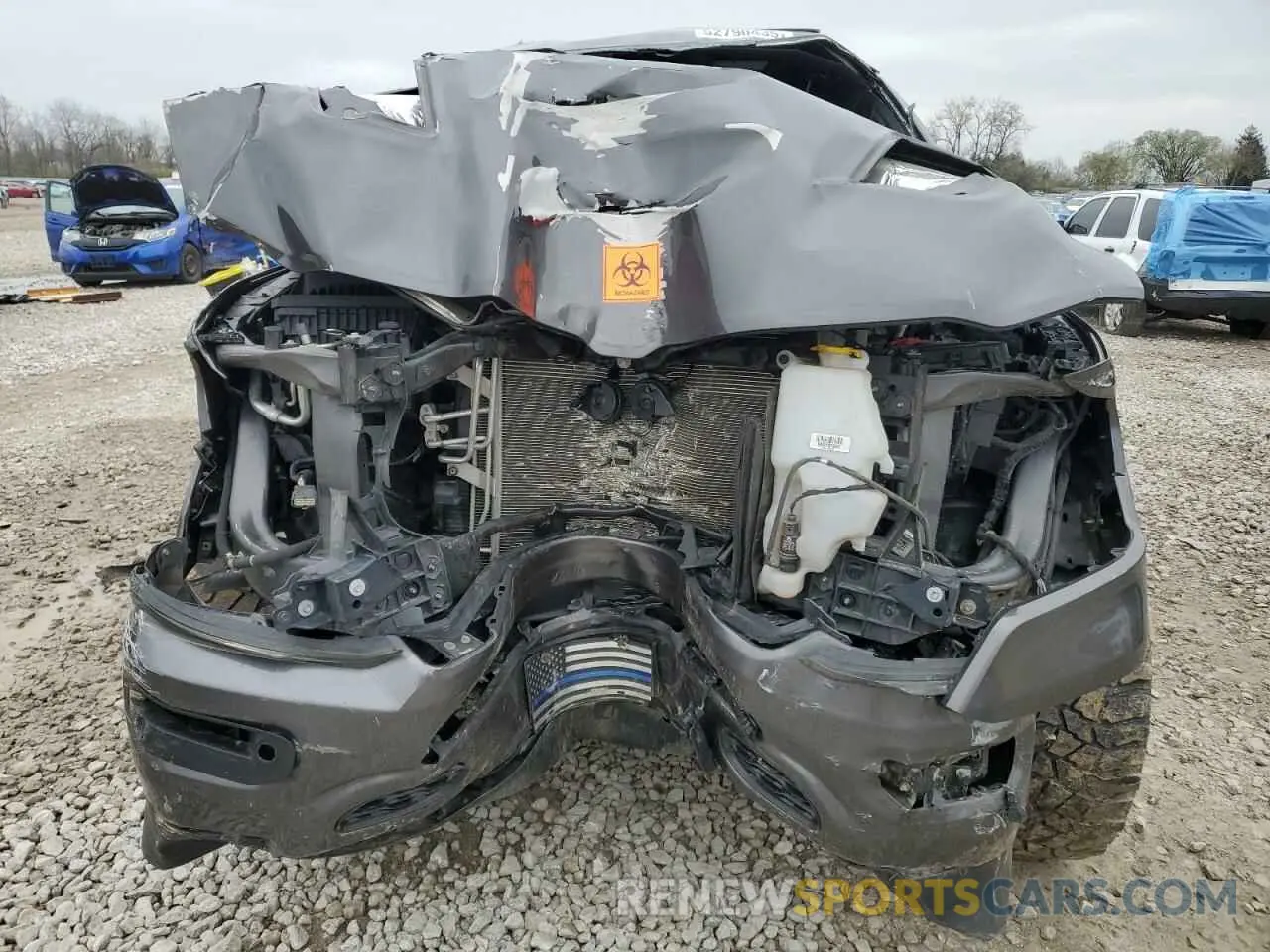 5 Photograph of a damaged car 1C6SRFJT8MN558866 RAM 1500 2021