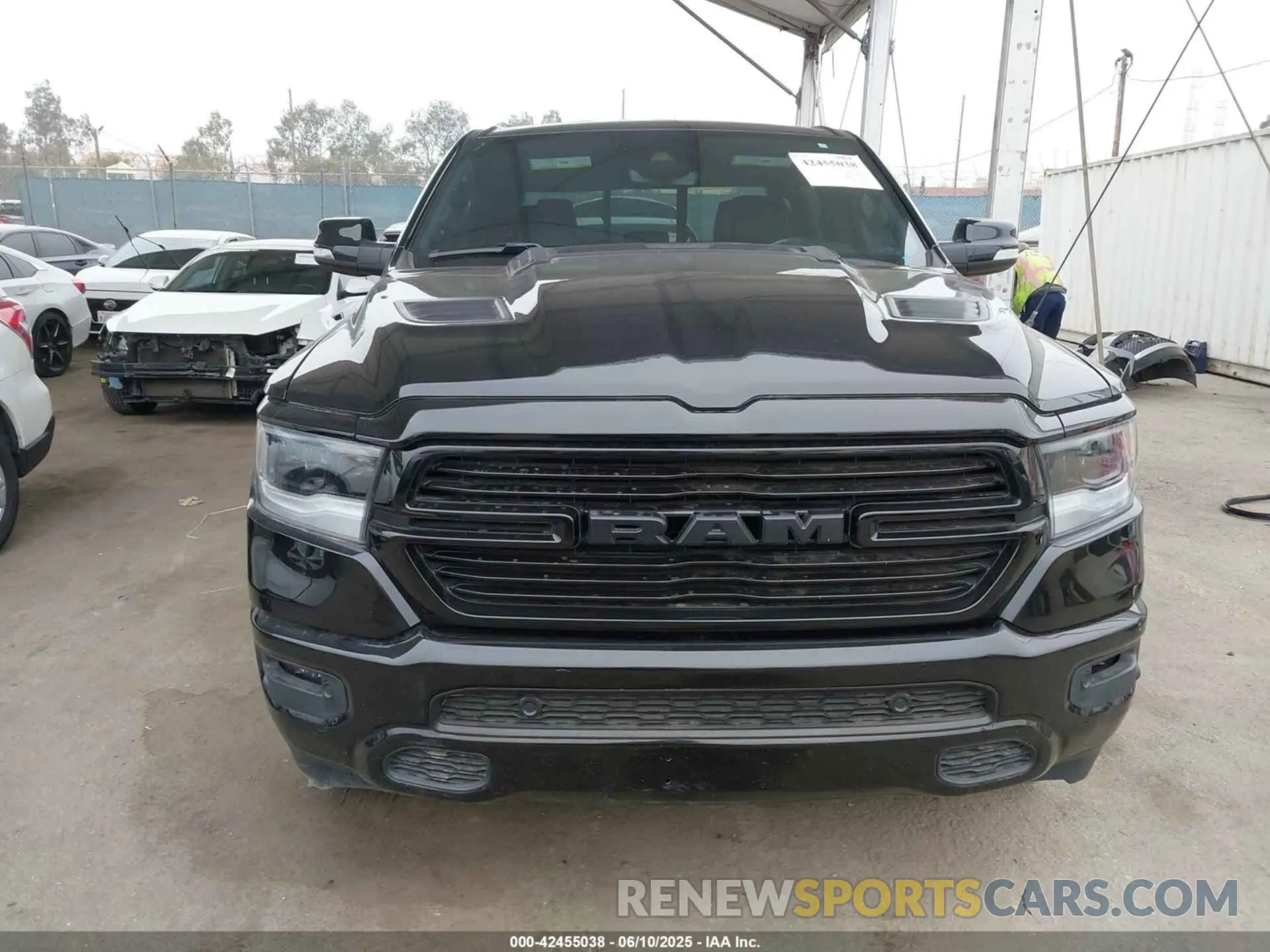 12 Photograph of a damaged car 1C6SRFJT9MN542322 RAM 1500 2021