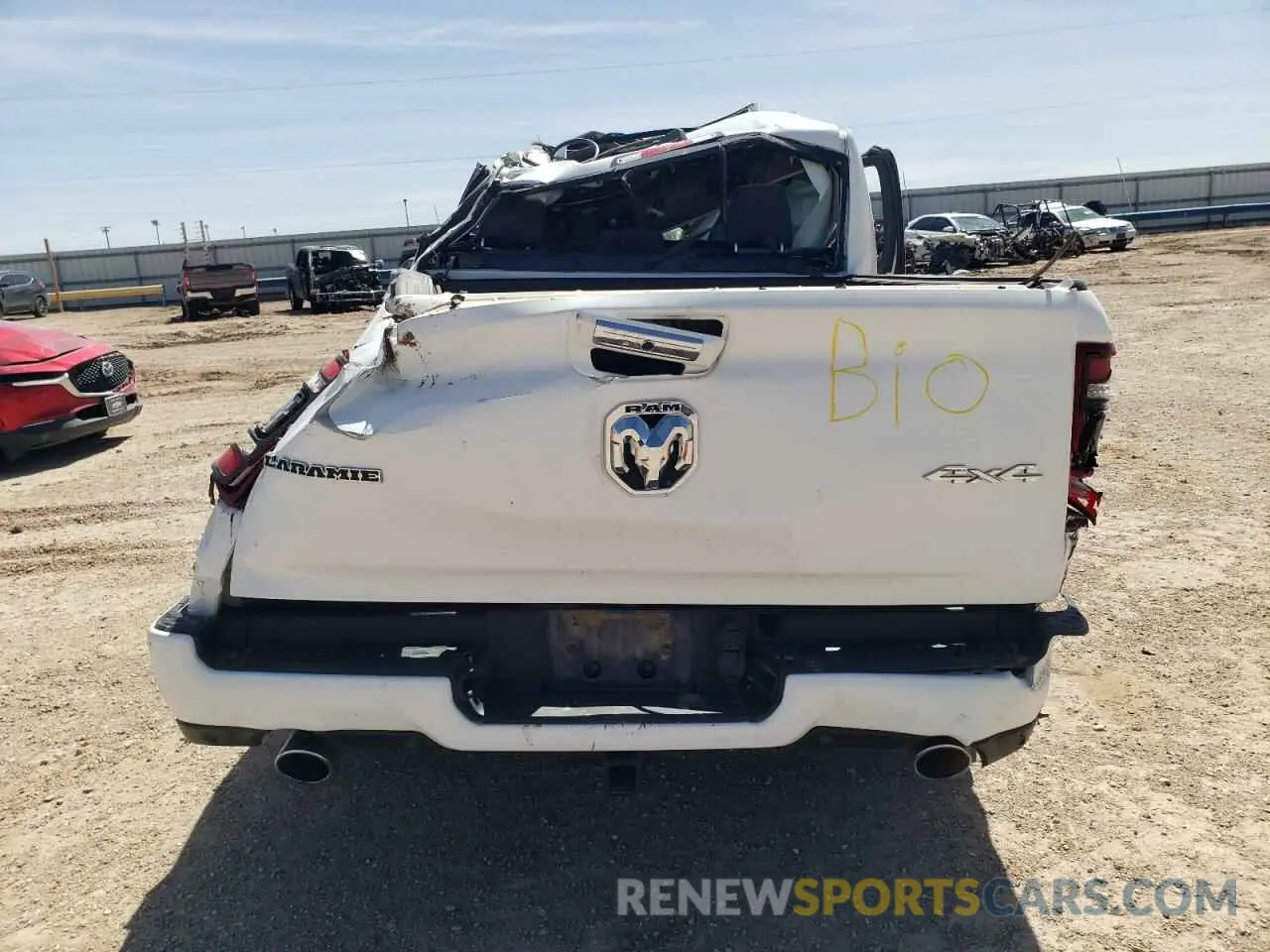 6 Photograph of a damaged car 1C6SRFJT9MN642999 RAM 1500 2021