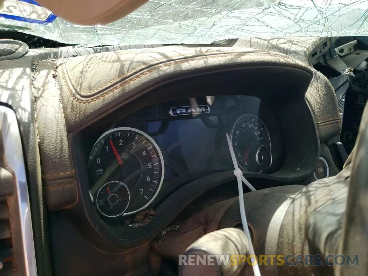 9 Photograph of a damaged car 1C6SRFJT9MN642999 RAM 1500 2021