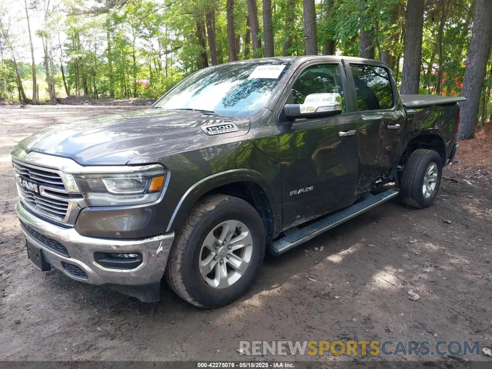 2 Фотография поврежденного автомобиля 1C6SRFJTXMN734090 RAM 1500 2021