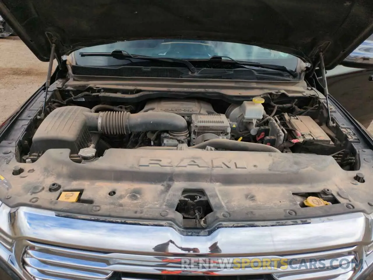11 Photograph of a damaged car 1C6SRFKT8MN504868 RAM 1500 2021