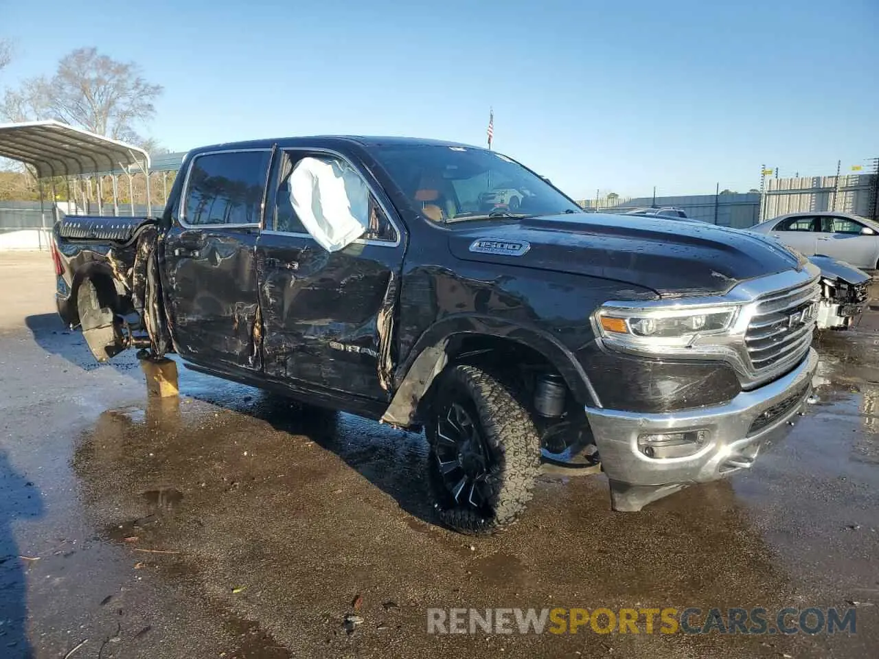 4 Фотография поврежденного автомобиля 1C6SRFKT8MN505261 RAM 1500 2021