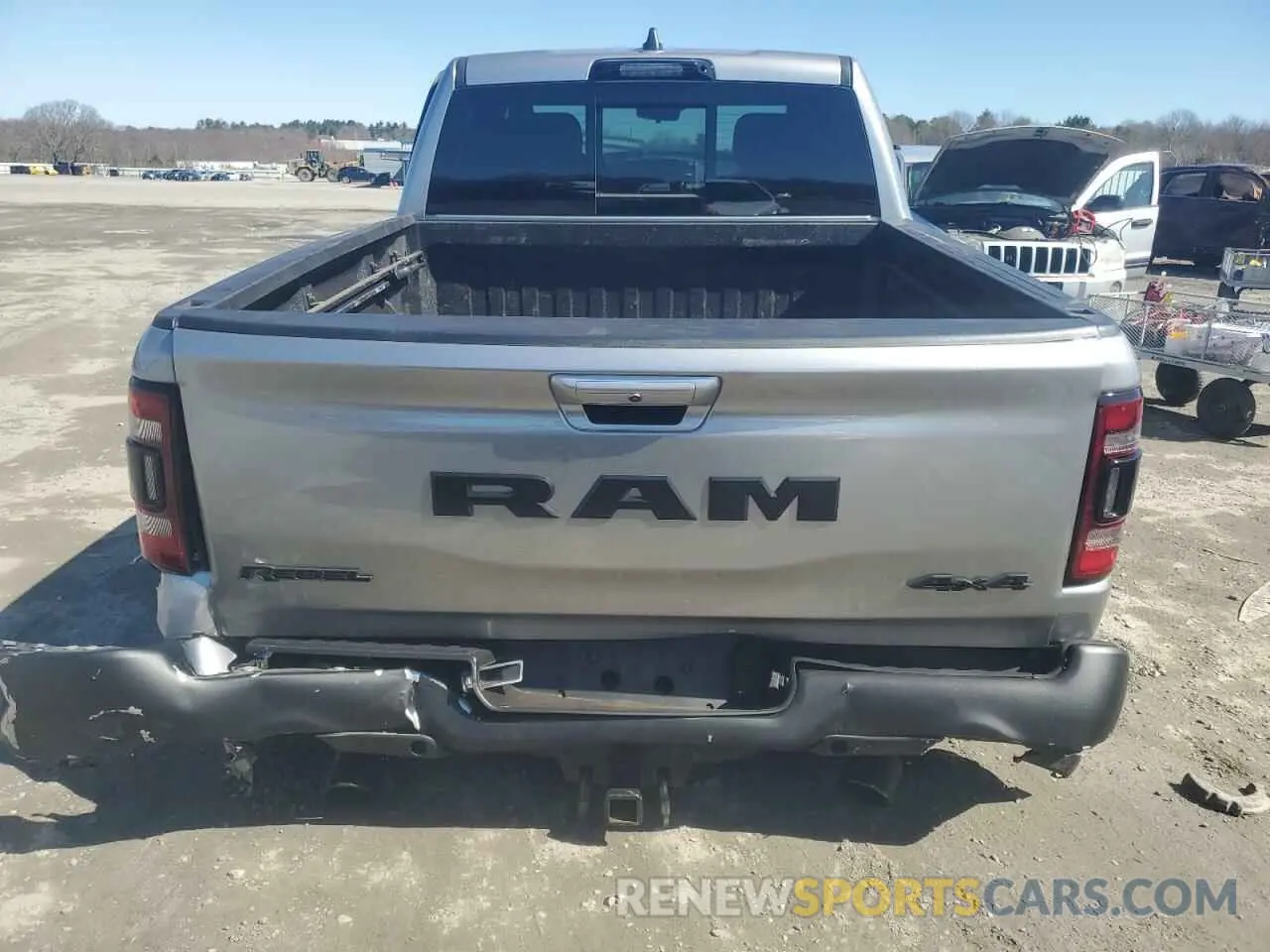 6 Photograph of a damaged car 1C6SRFLT0MN579062 RAM 1500 2021