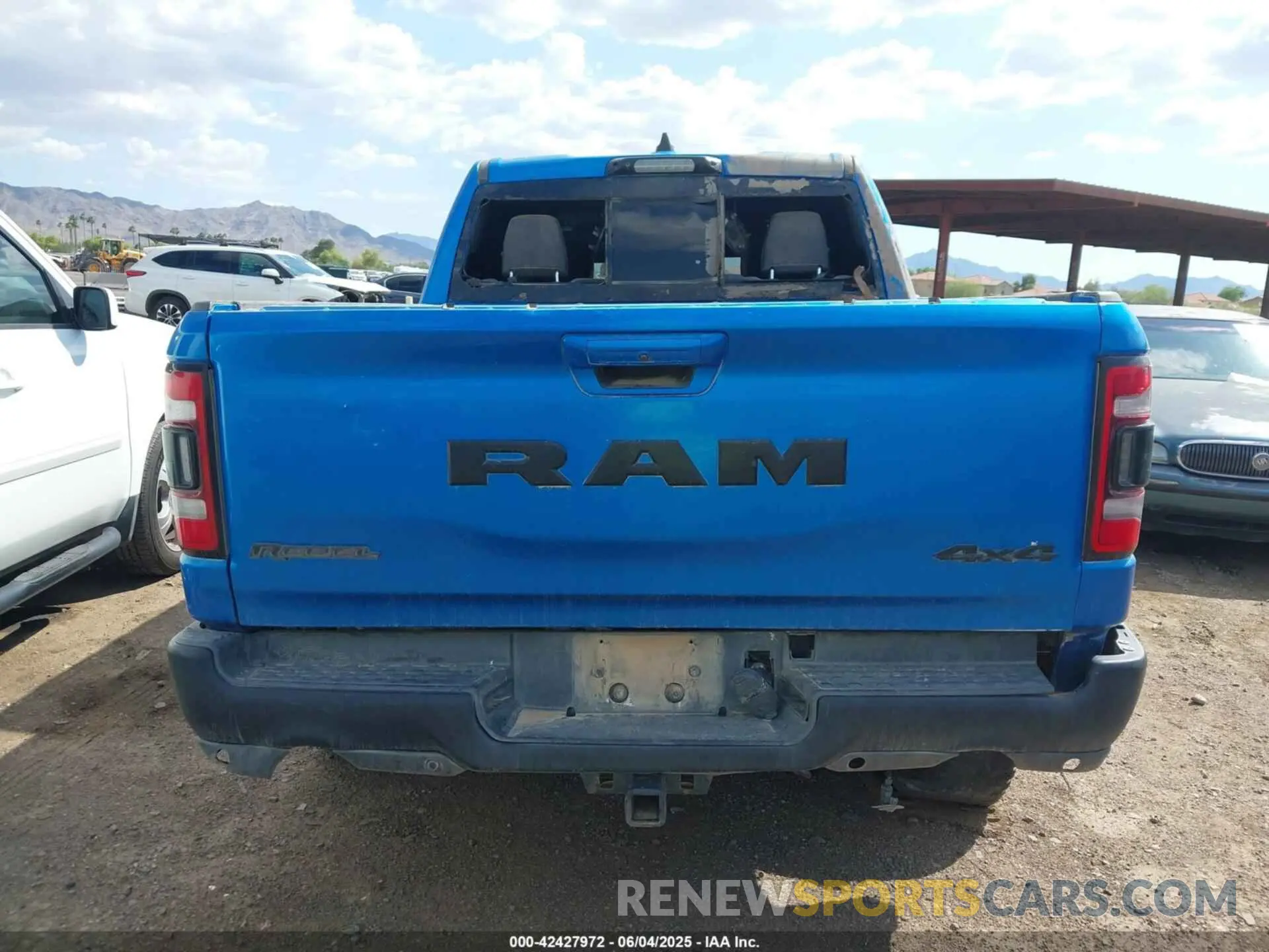 15 Photograph of a damaged car 1C6SRFLT3MN573143 RAM 1500 2021