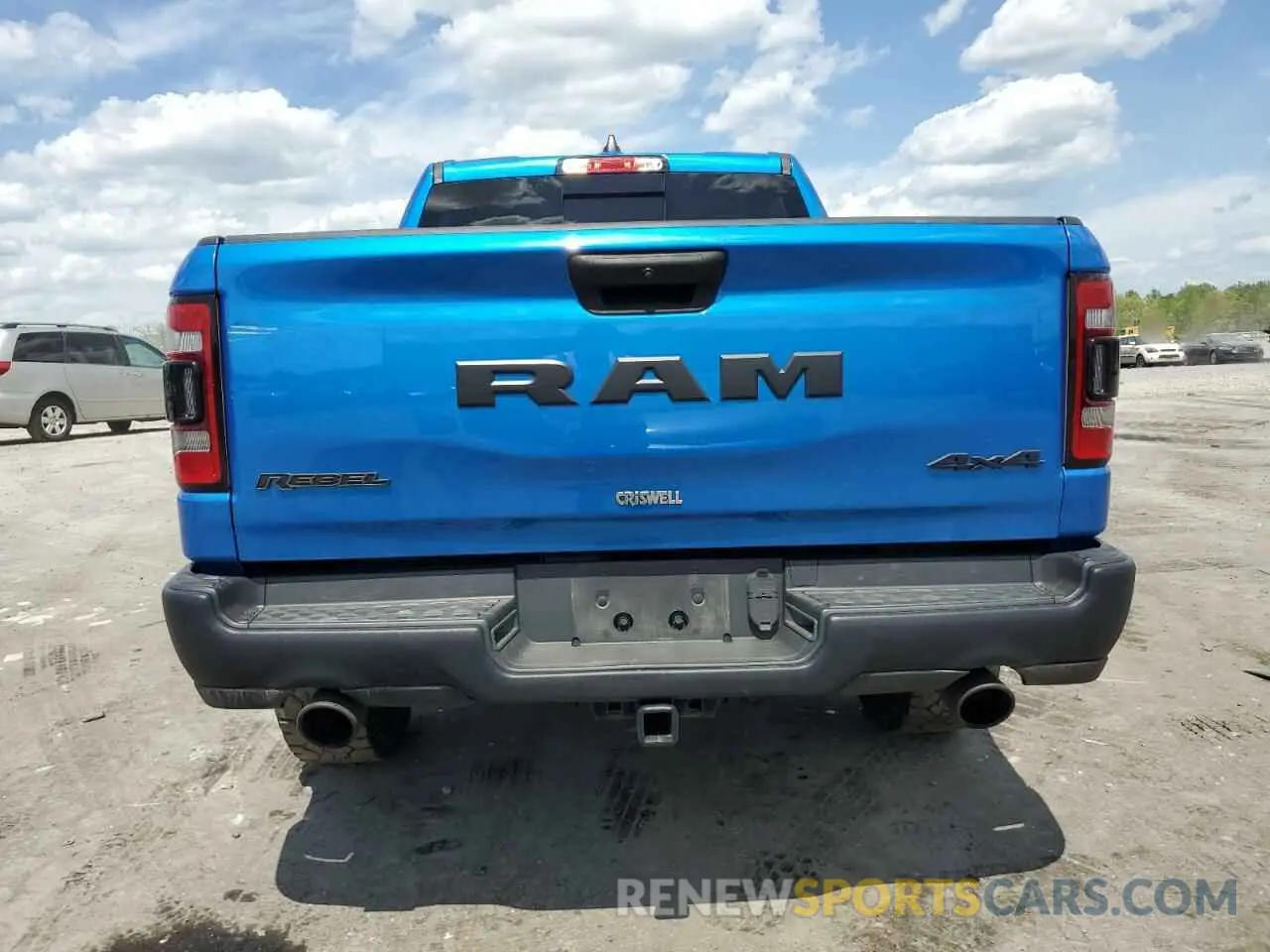 6 Photograph of a damaged car 1C6SRFLT5MN556974 RAM 1500 2021