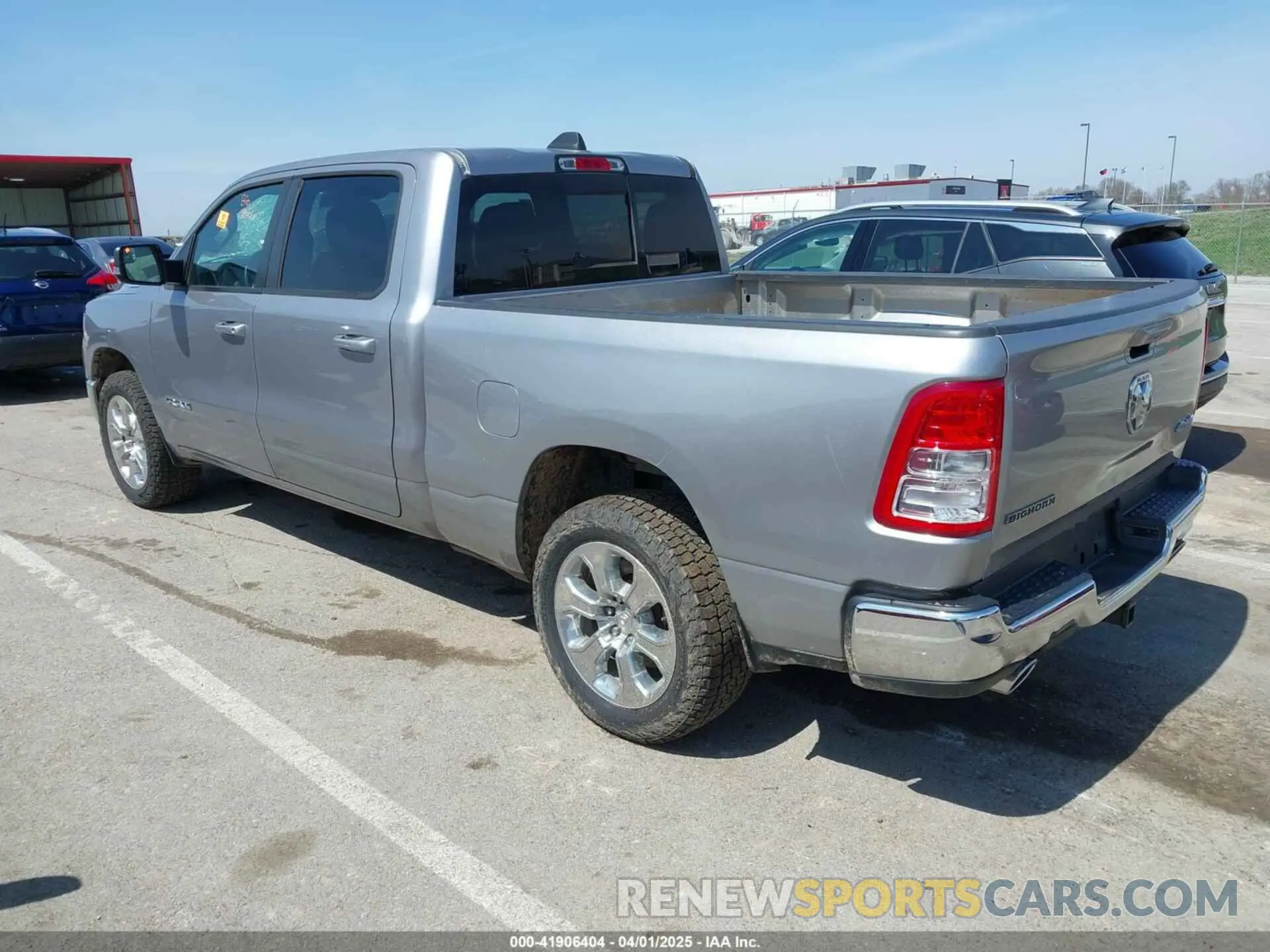 3 Photograph of a damaged car 1C6SRFMT9MN613806 RAM 1500 2021