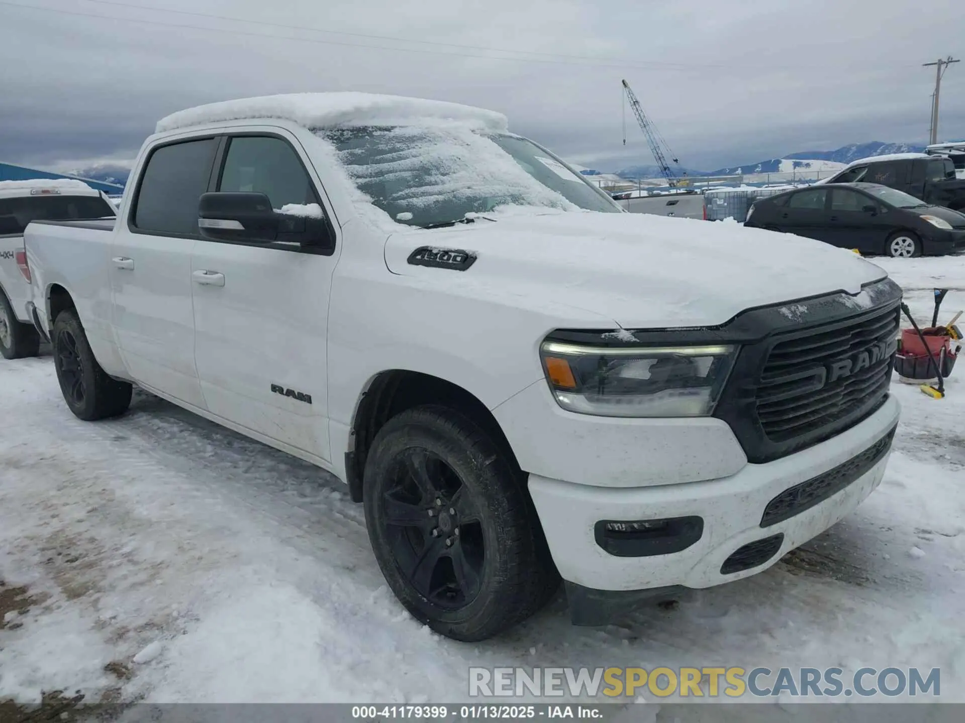 1 Фотография поврежденного автомобиля 1C6SRFMTXMN547203 RAM 1500 2021