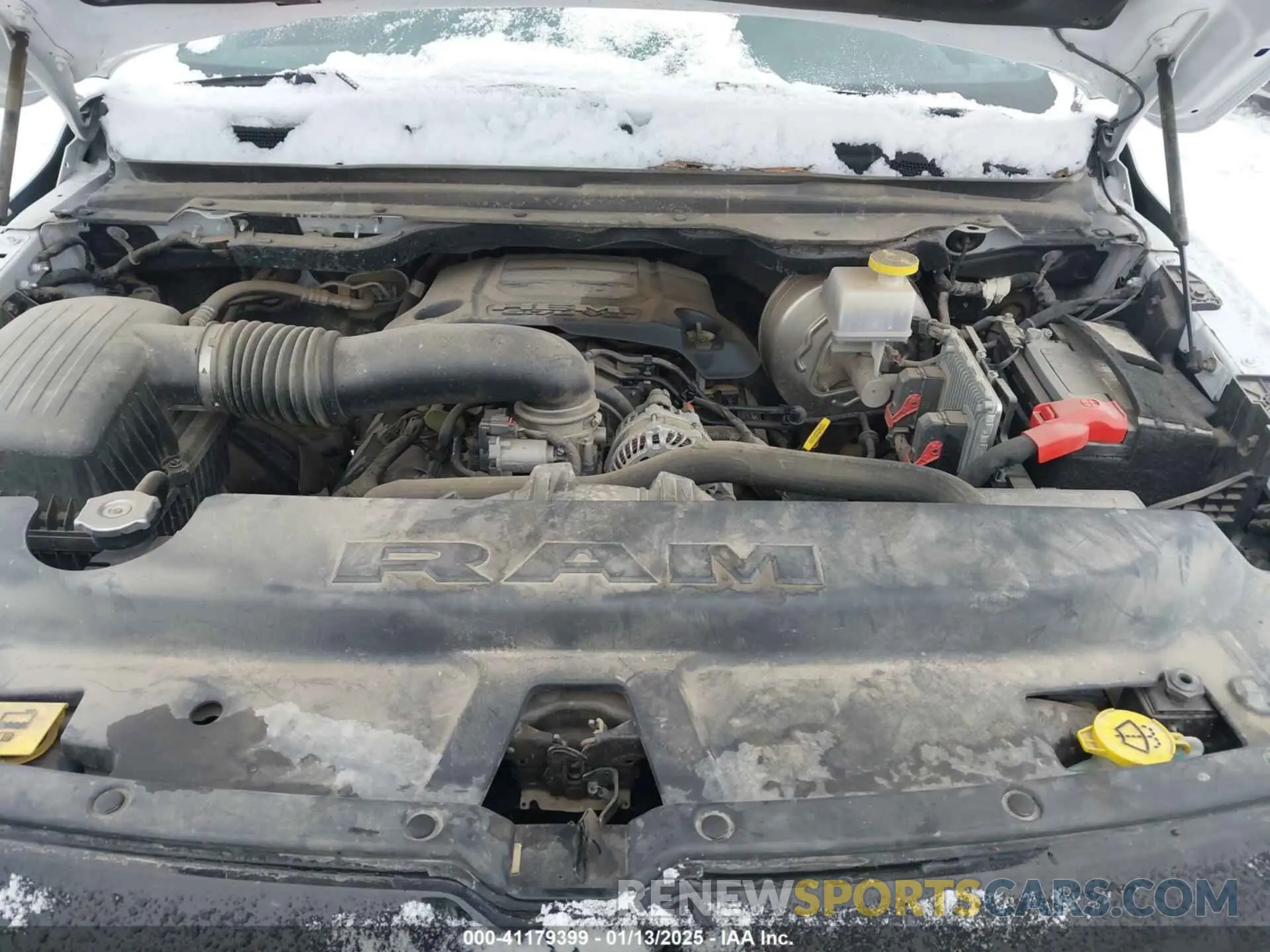 10 Фотография поврежденного автомобиля 1C6SRFMTXMN547203 RAM 1500 2021