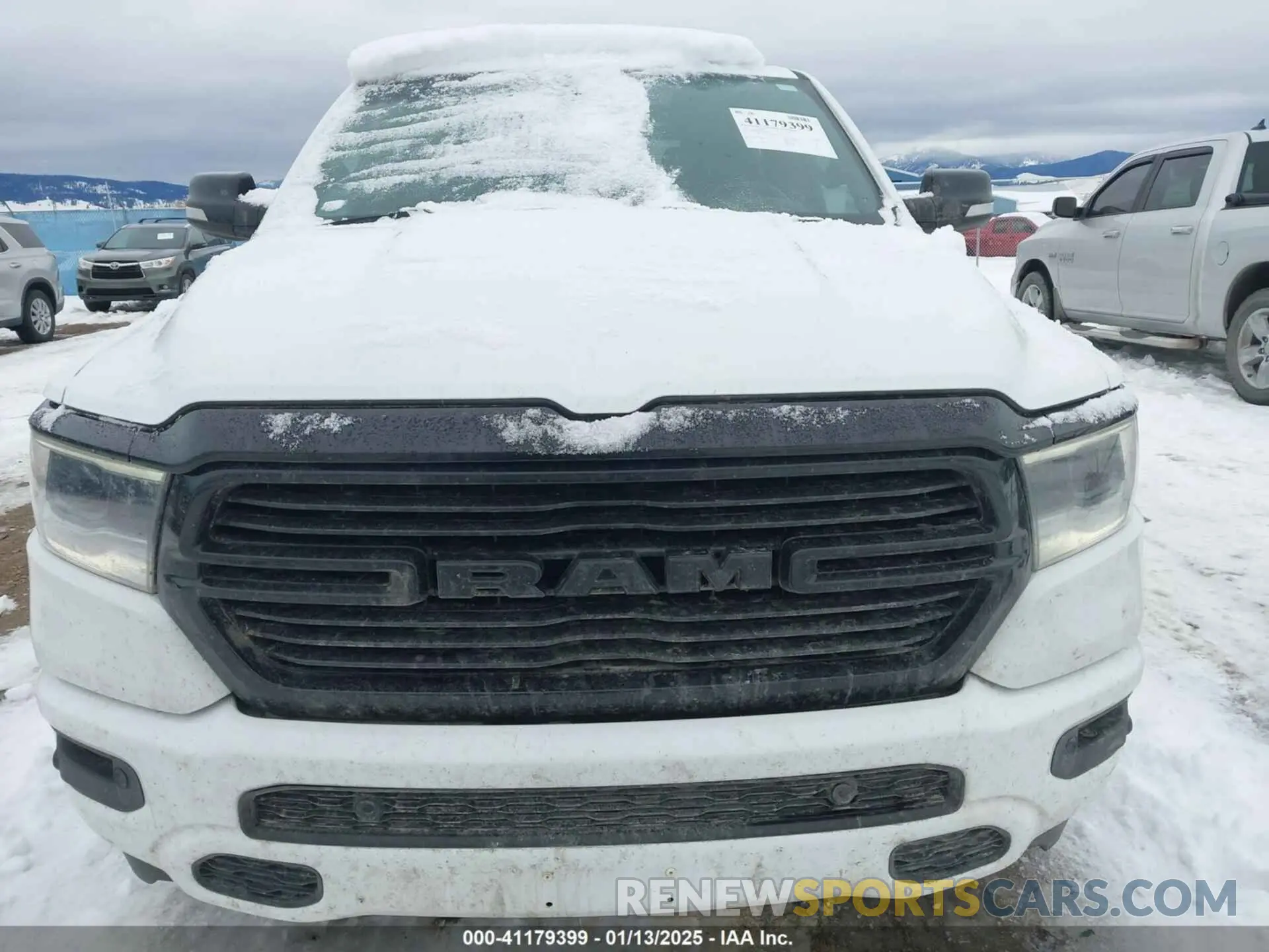 12 Фотография поврежденного автомобиля 1C6SRFMTXMN547203 RAM 1500 2021