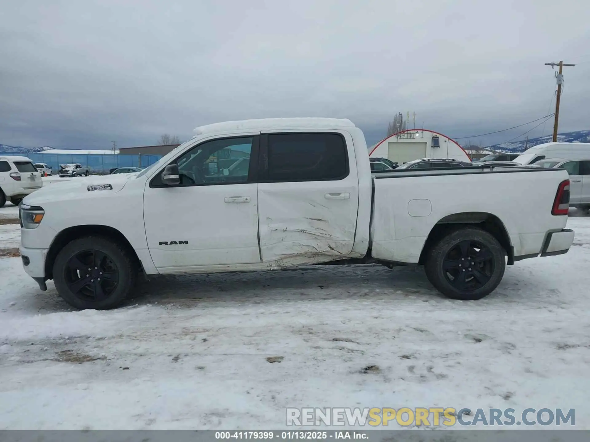 14 Фотография поврежденного автомобиля 1C6SRFMTXMN547203 RAM 1500 2021