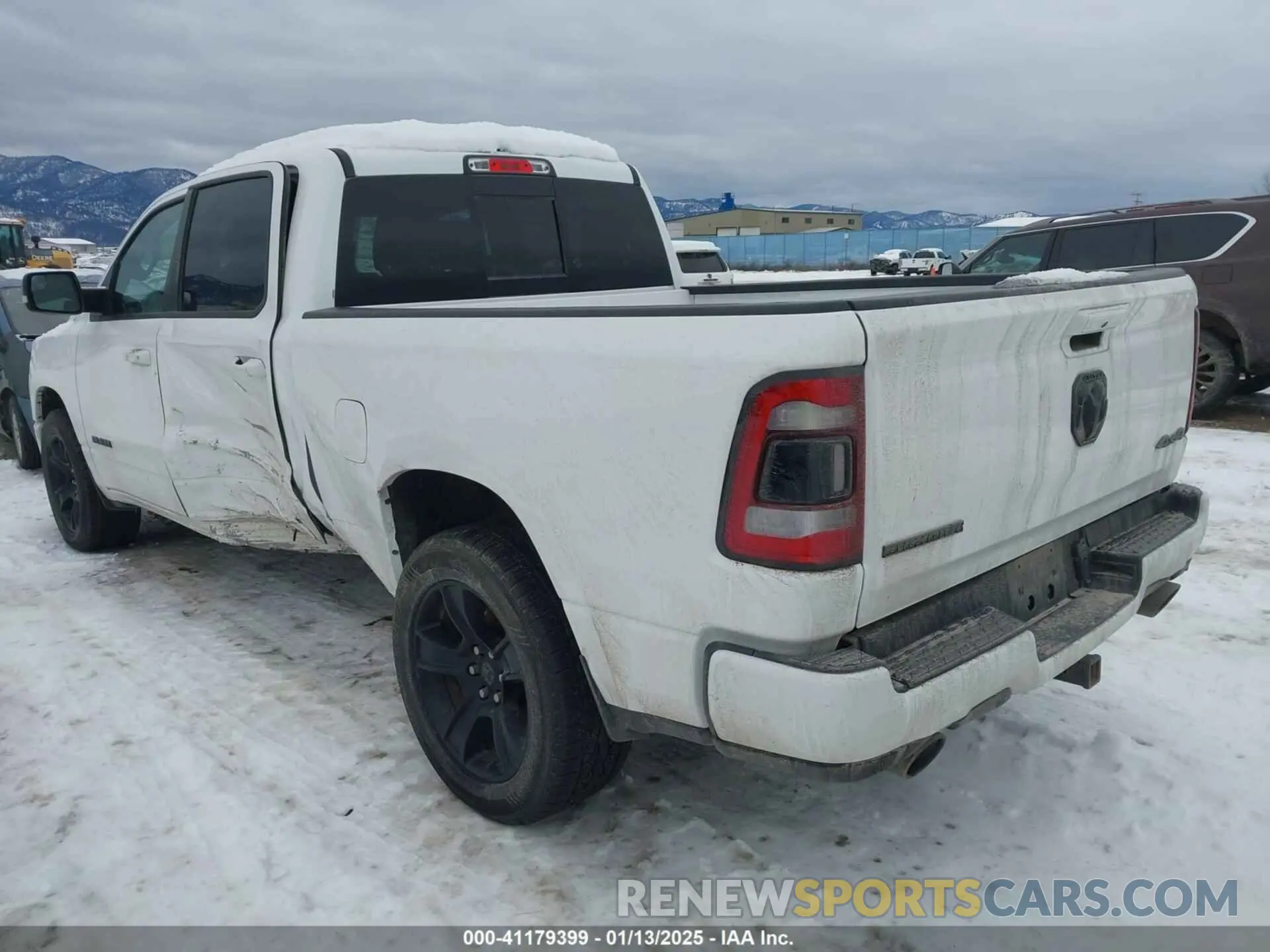 3 Фотография поврежденного автомобиля 1C6SRFMTXMN547203 RAM 1500 2021
