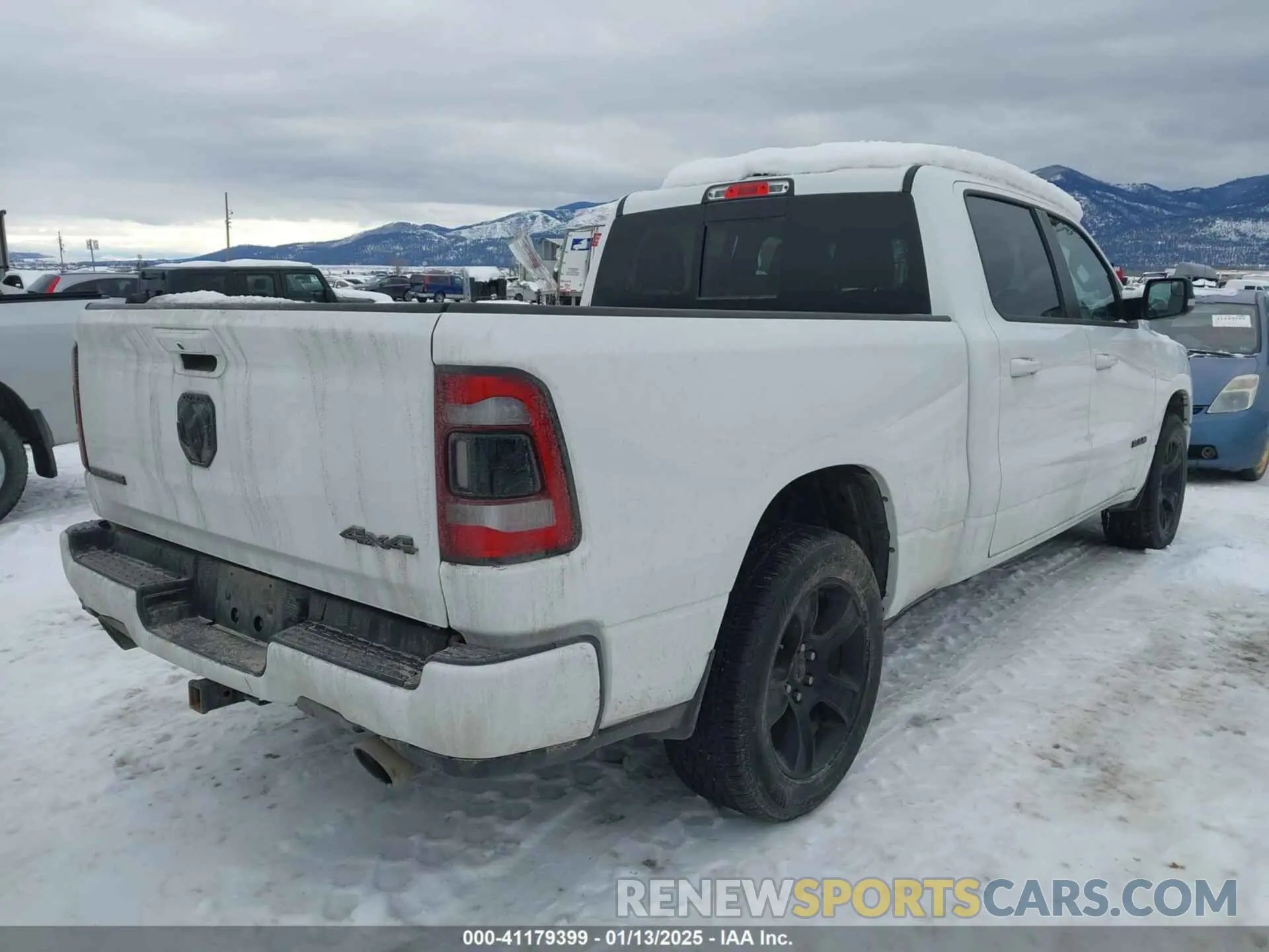 4 Фотография поврежденного автомобиля 1C6SRFMTXMN547203 RAM 1500 2021