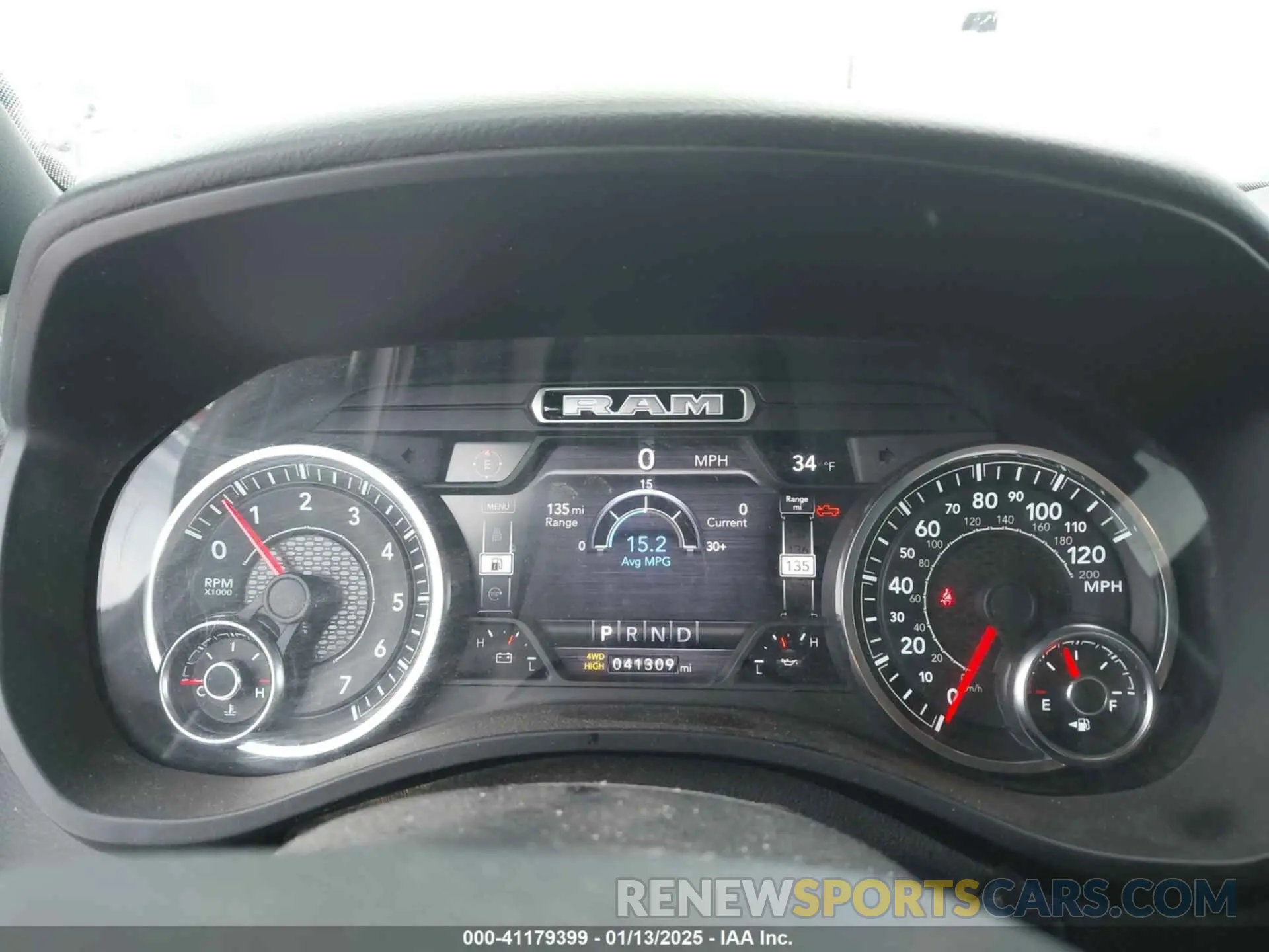 7 Фотография поврежденного автомобиля 1C6SRFMTXMN547203 RAM 1500 2021
