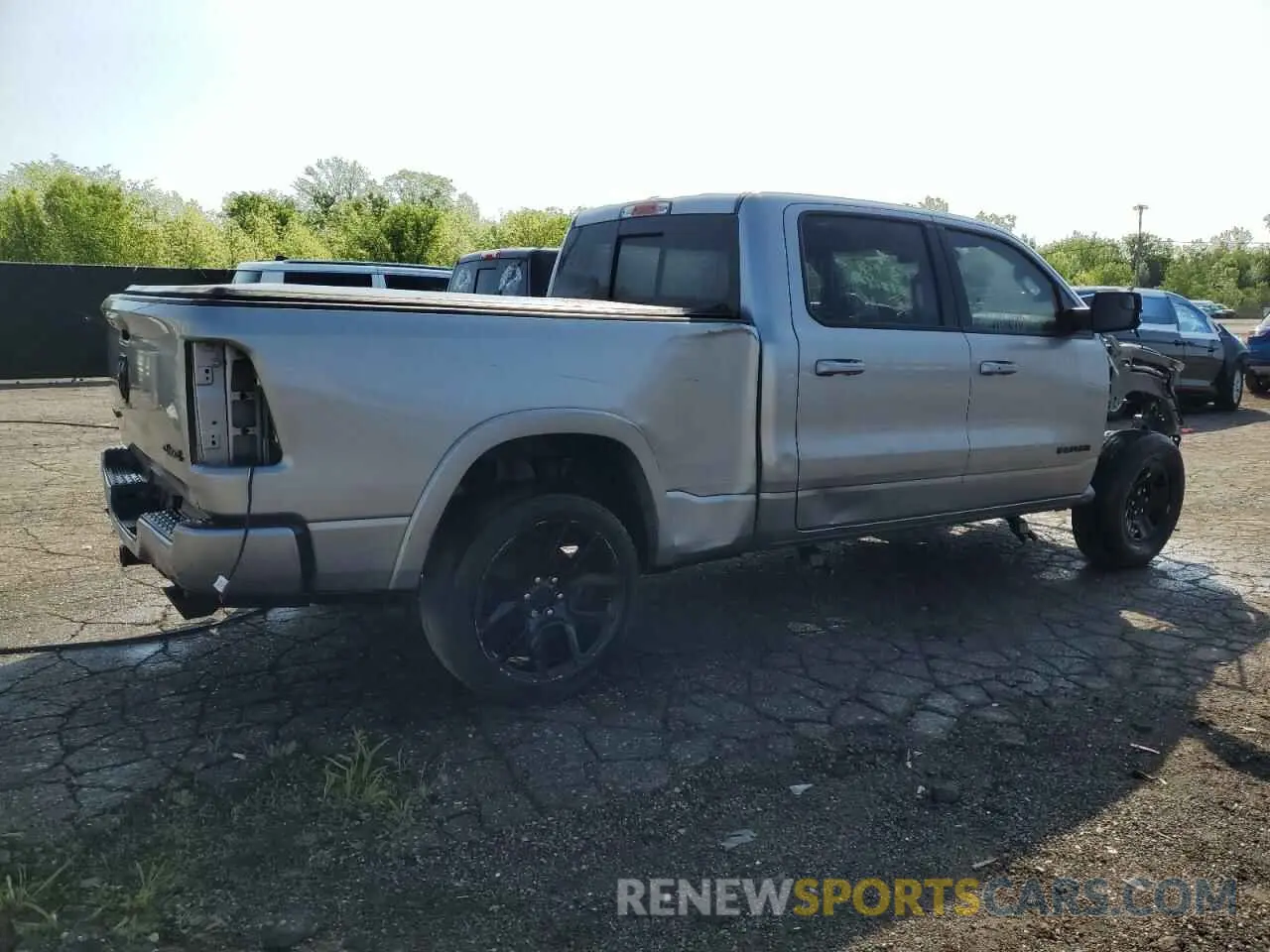 3 Фотография поврежденного автомобиля 1C6SRFRT5MN740318 RAM 1500 2021