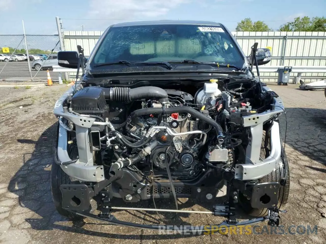 5 Фотография поврежденного автомобиля 1C6SRFRT5MN740318 RAM 1500 2021
