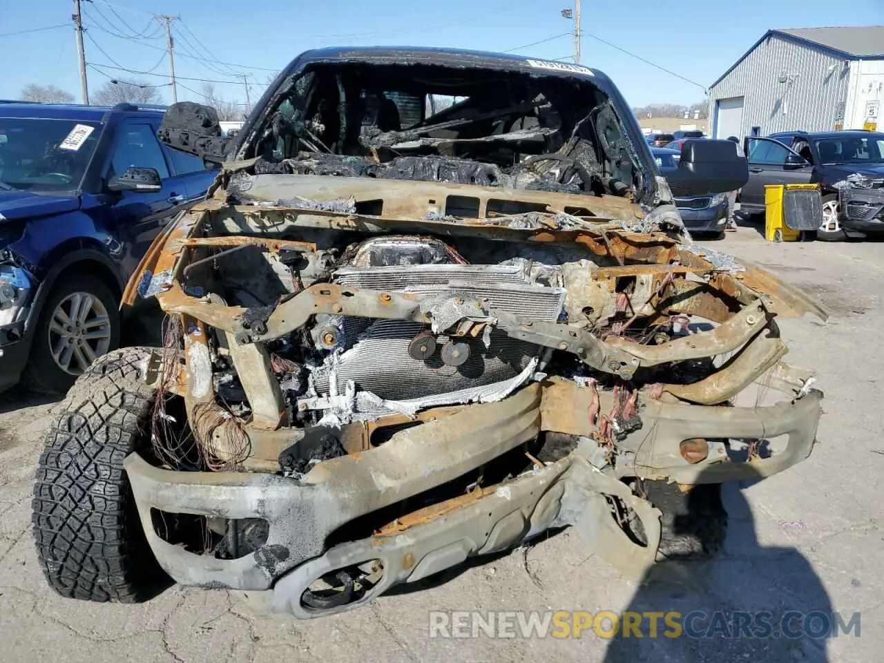 5 Фотография поврежденного автомобиля 1C6SRFU94MN684724 RAM 1500 2021