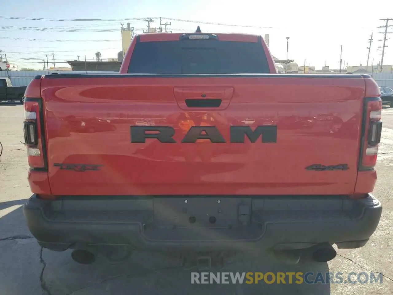 6 Фотография поврежденного автомобиля 1C6SRFU98MN684810 RAM 1500 2021
