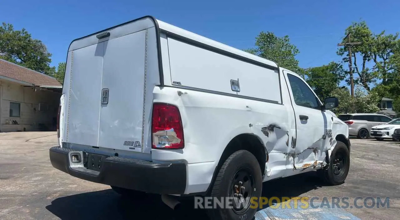 4 Photograph of a damaged car 3C6JR6AG1MG521178 RAM 1500 2021