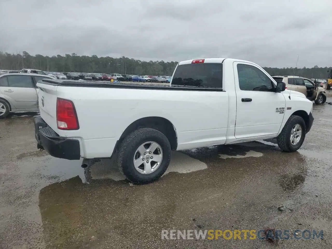 3 Photograph of a damaged car 3C6JR6DT1MG703178 RAM 1500 2021