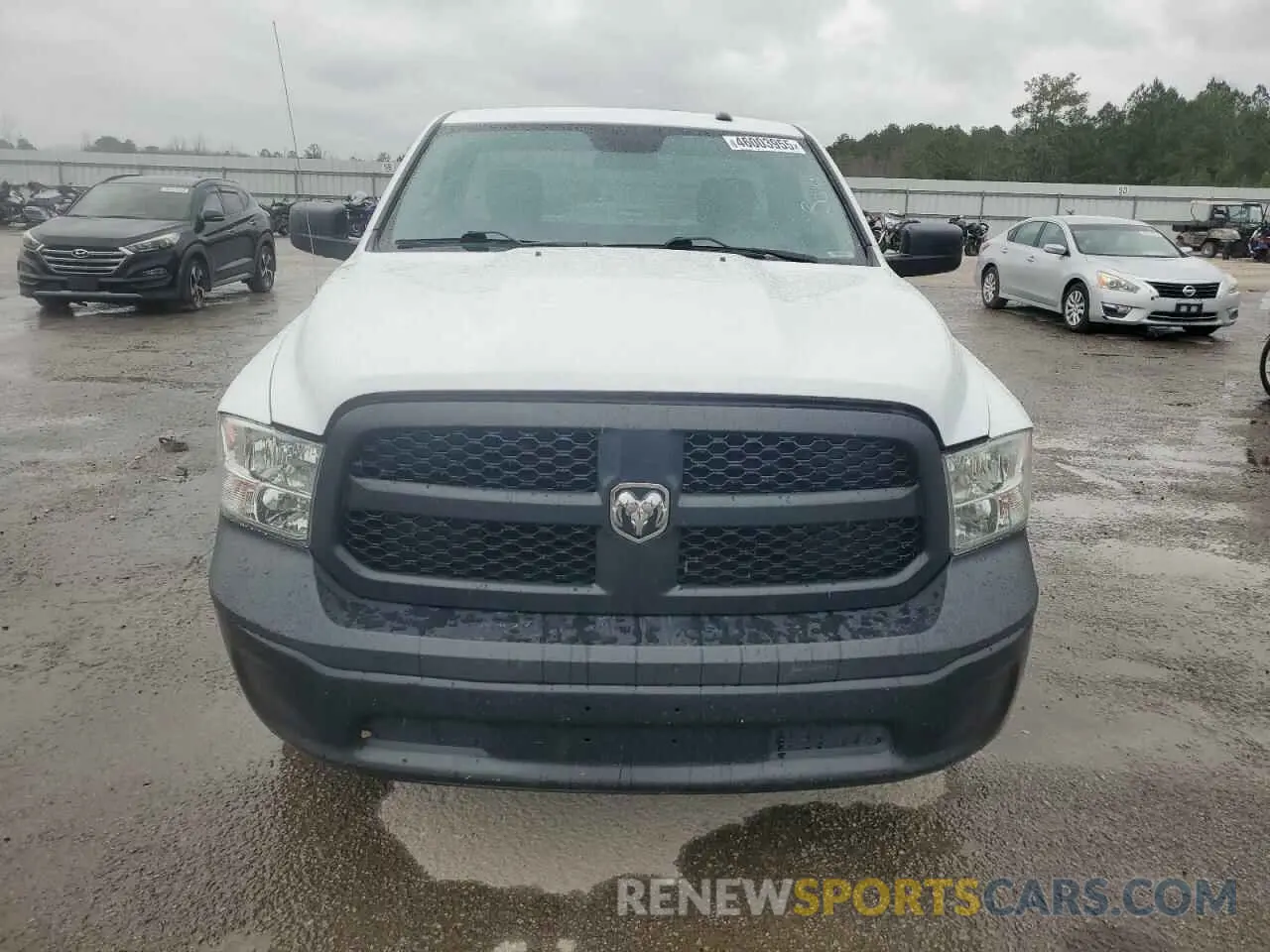 5 Photograph of a damaged car 3C6JR6DT1MG703178 RAM 1500 2021