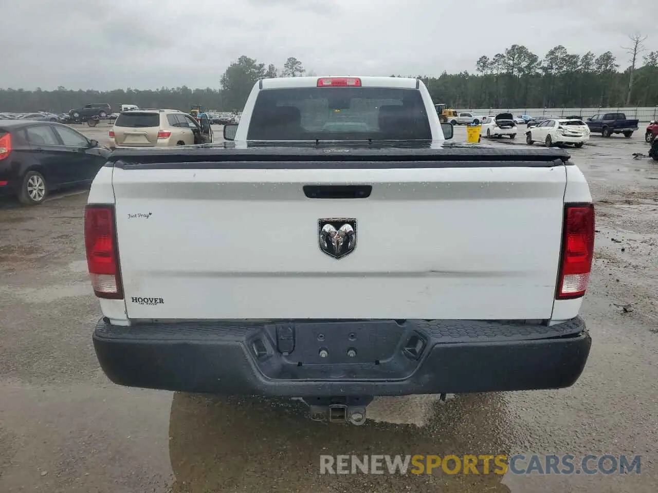 6 Photograph of a damaged car 3C6JR6DT1MG703178 RAM 1500 2021