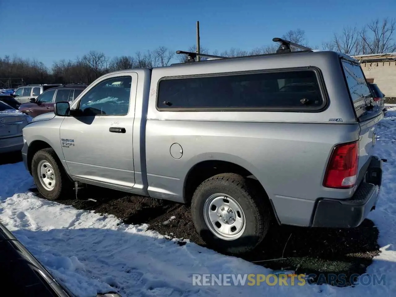 2 Photograph of a damaged car 3C6JR7AG2MG635289 RAM 1500 2021