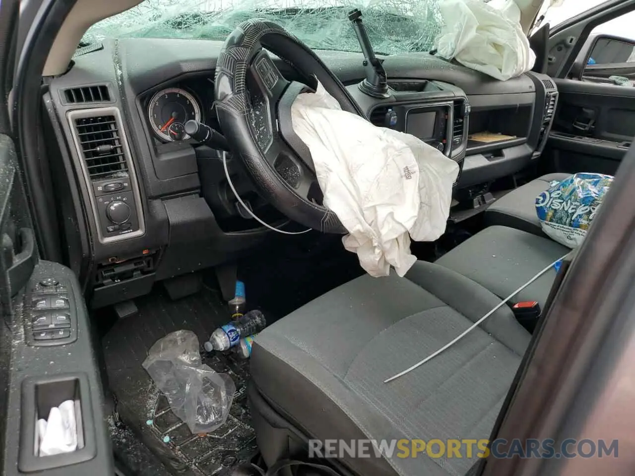 8 Photograph of a damaged car 3C6RR6KG3MG587376 RAM 1500 2021