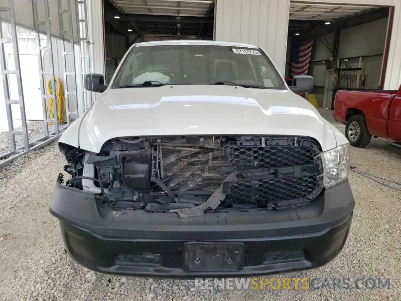 5 Photograph of a damaged car 1C6RR6FG0NS148236 RAM 1500 2022