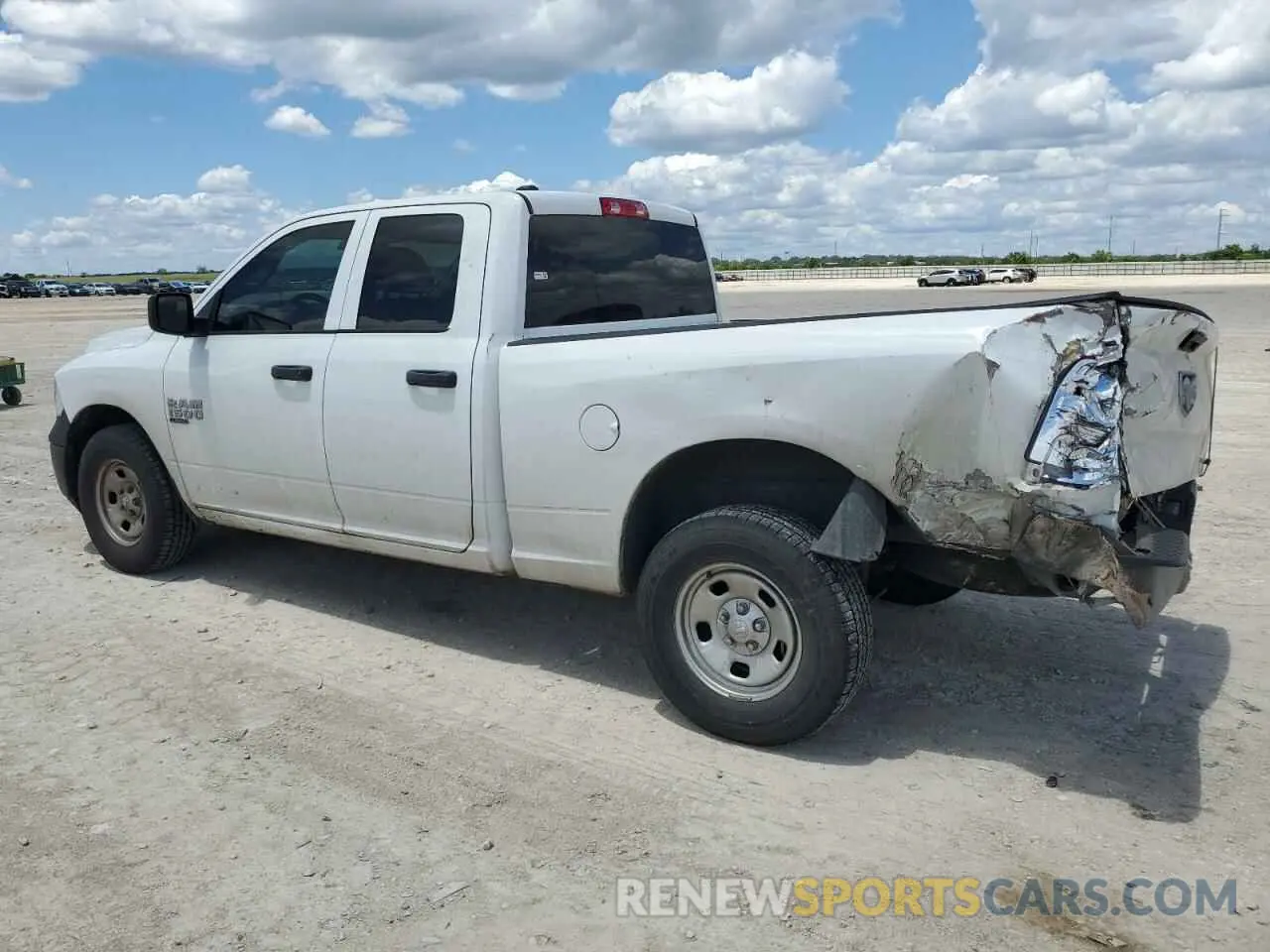 2 Photograph of a damaged car 1C6RR6FG7NS161596 RAM 1500 2022