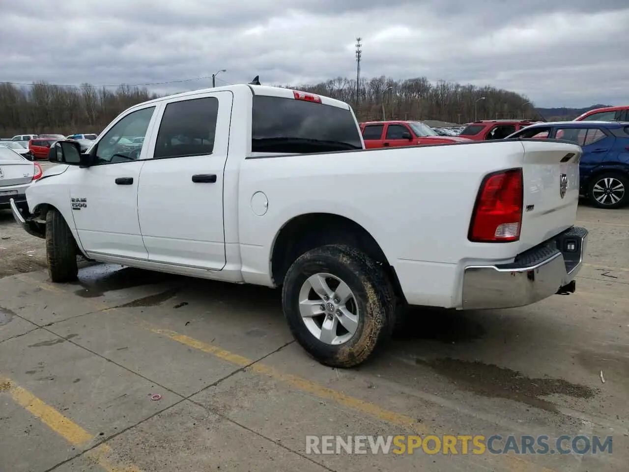 2 Photograph of a damaged car 1C6RR6LG5NS192642 RAM 1500 2022