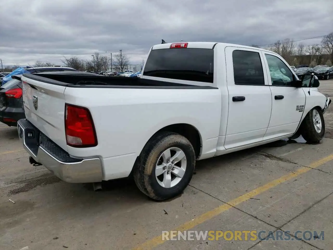 3 Photograph of a damaged car 1C6RR6LG5NS192642 RAM 1500 2022
