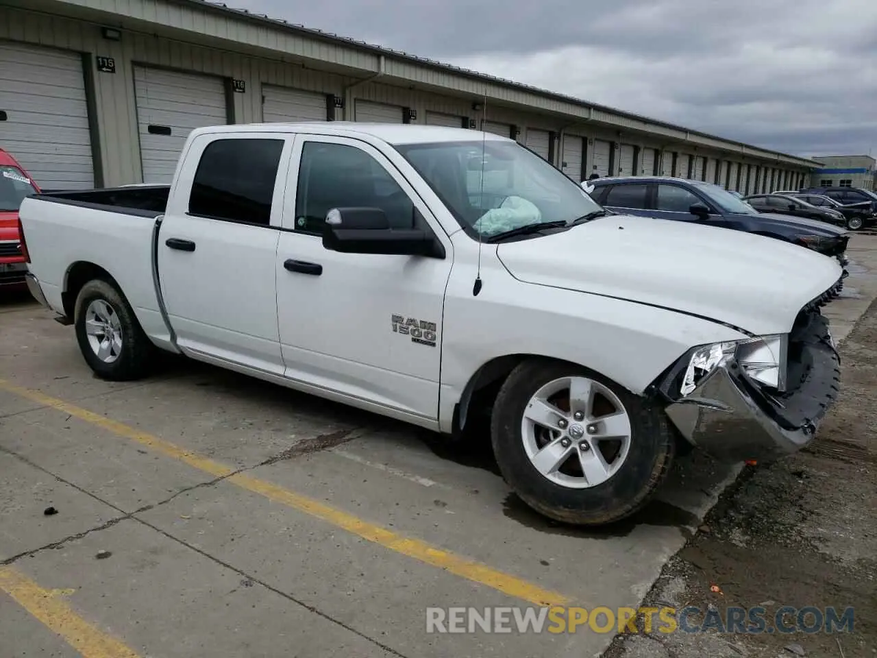 4 Photograph of a damaged car 1C6RR6LG5NS192642 RAM 1500 2022